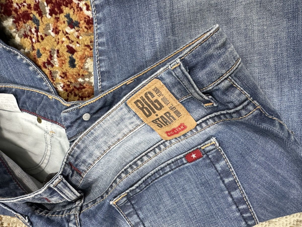 Japanese Brand ᶠᵃⁿᶜʸᵍᵘʸ Y2K Flared Denim Boootcut Flared Jeans Cargo Pant Size US 30 / EU 46 - 4 Thumbnail