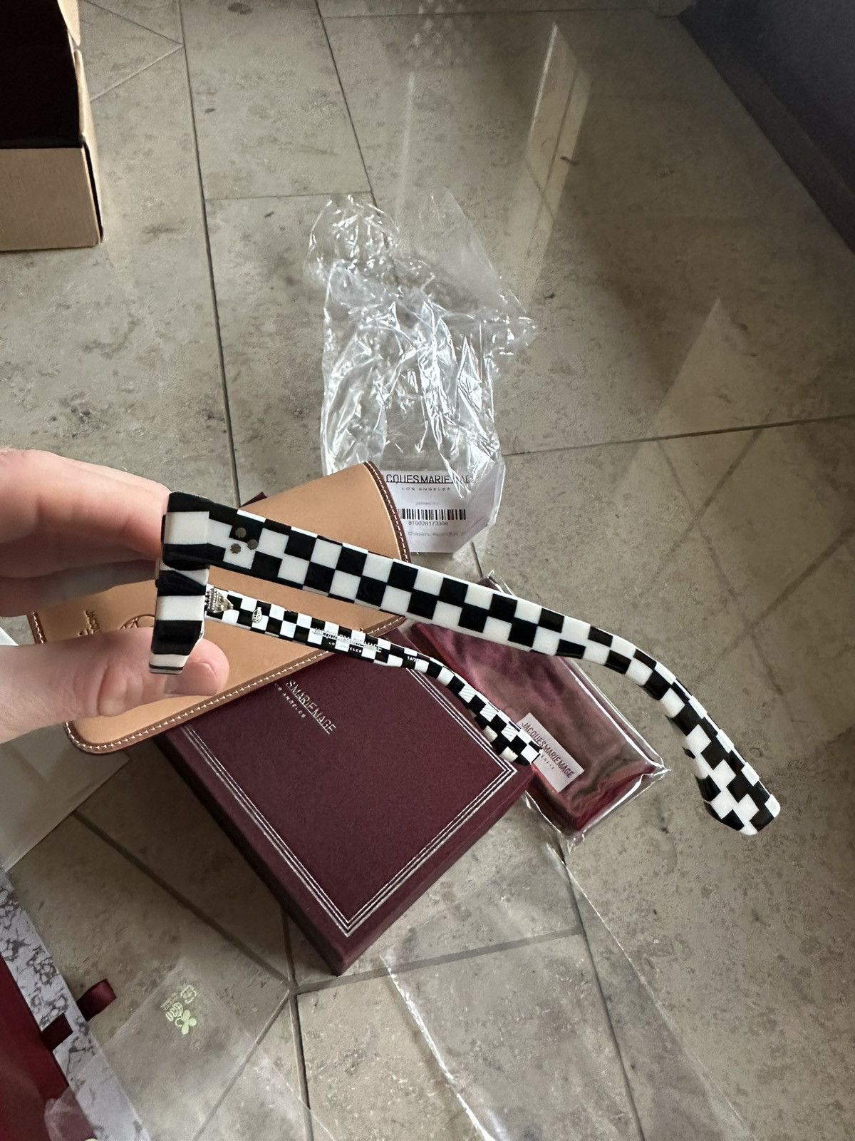 Jacques Marie Mage Holy Grail Jacques Marie Mage checkered whiskeyclone Size ONE SIZE - 9 Thumbnail