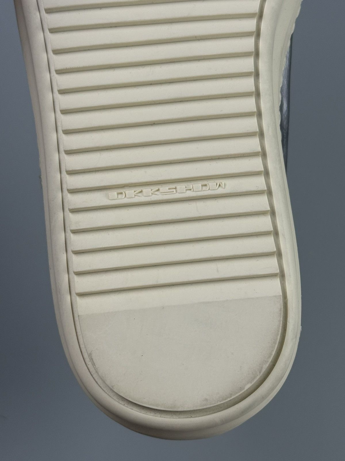 Rick Owens Drkshdw Rick Owens Drkshdw - Silver Slip on Boat Sneakers Size US 7 / EU 40 - 9 Thumbnail