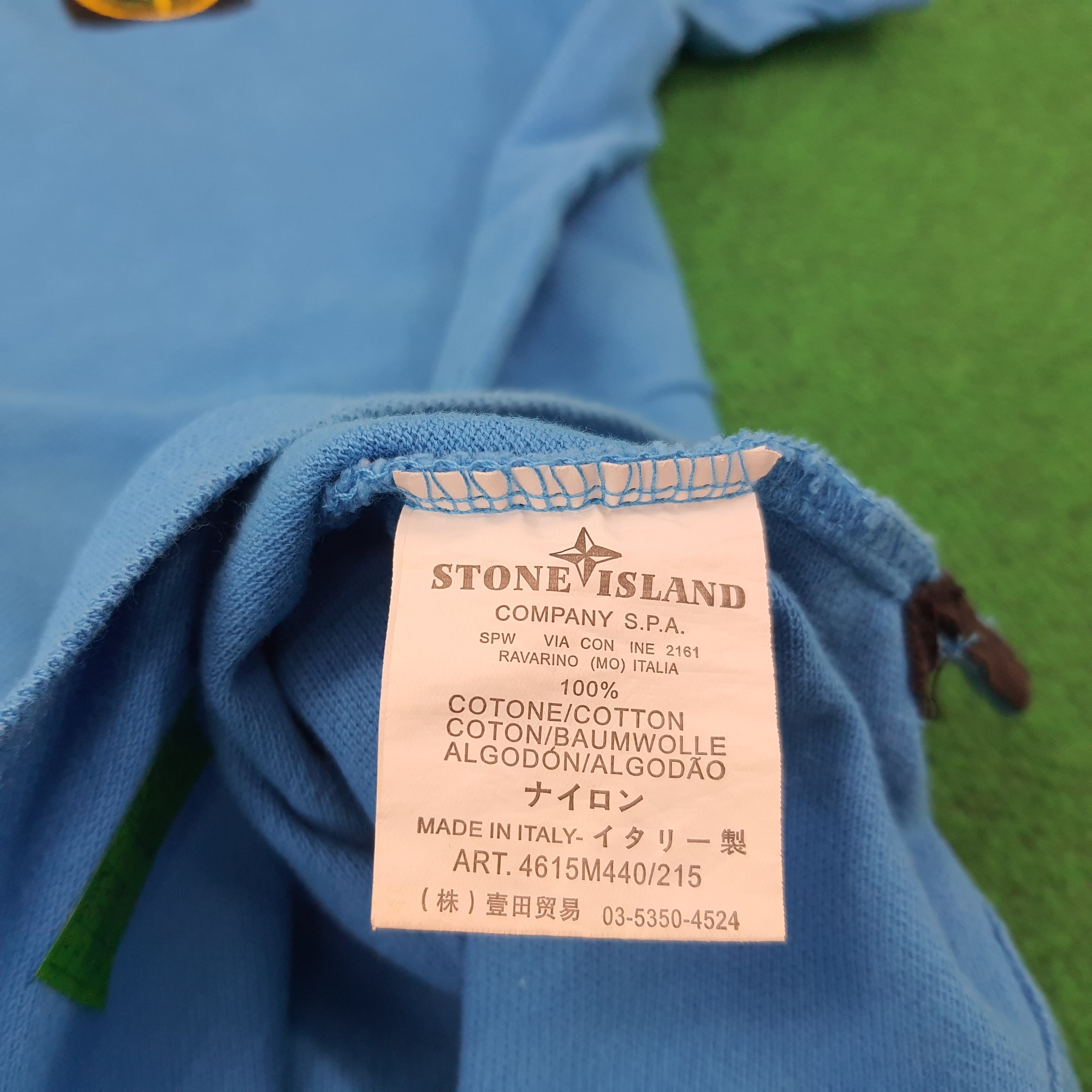 Stone Island Vintage Stone Island 2990556 Polo Shirt C249N71 Size US M / EU 48-50 / 2 - 5 Thumbnail