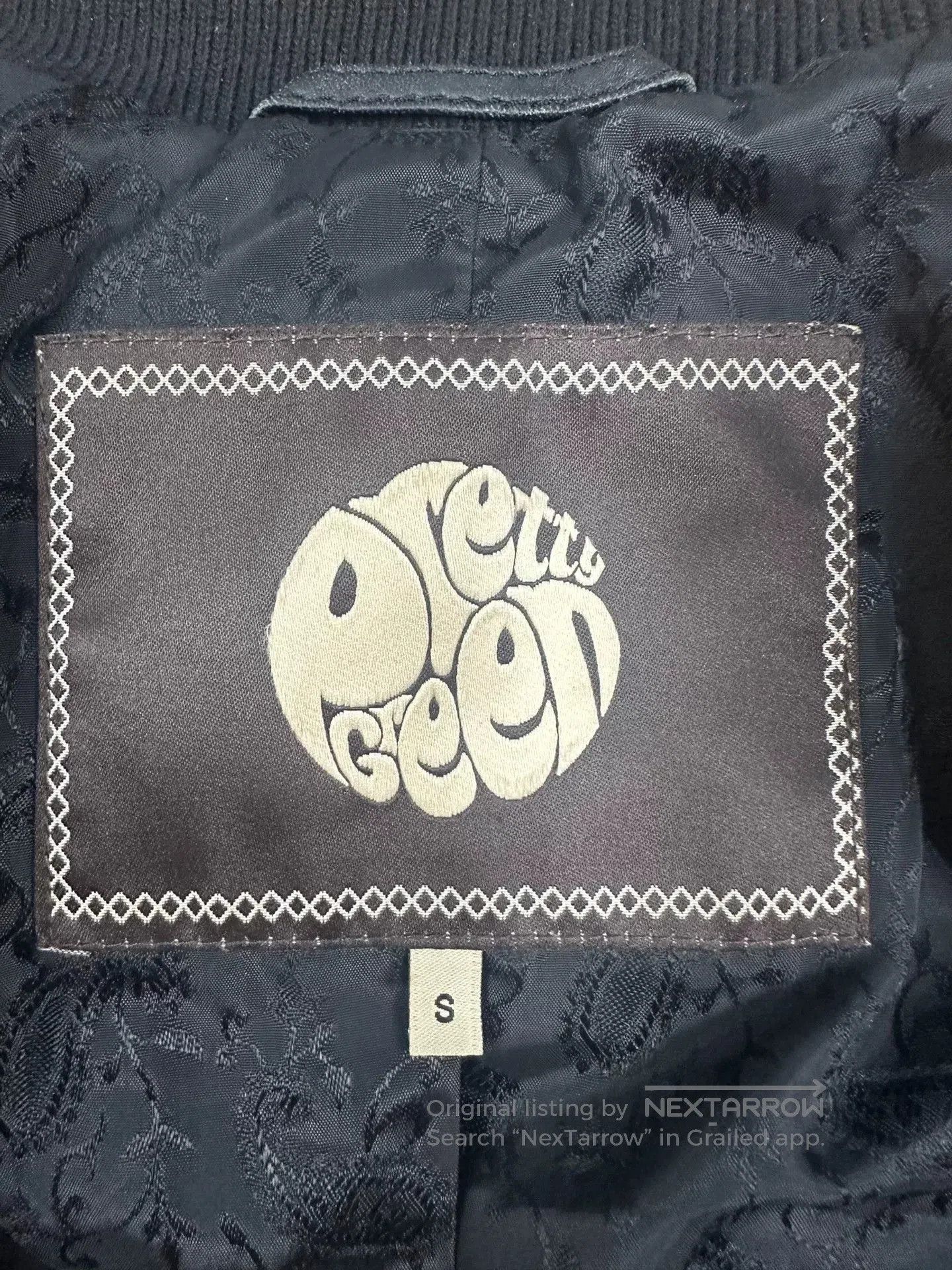 Pretty Green Pretty Green Leather Jacket for Men. Size US S / EU 44-46 / 1 - 4 Thumbnail