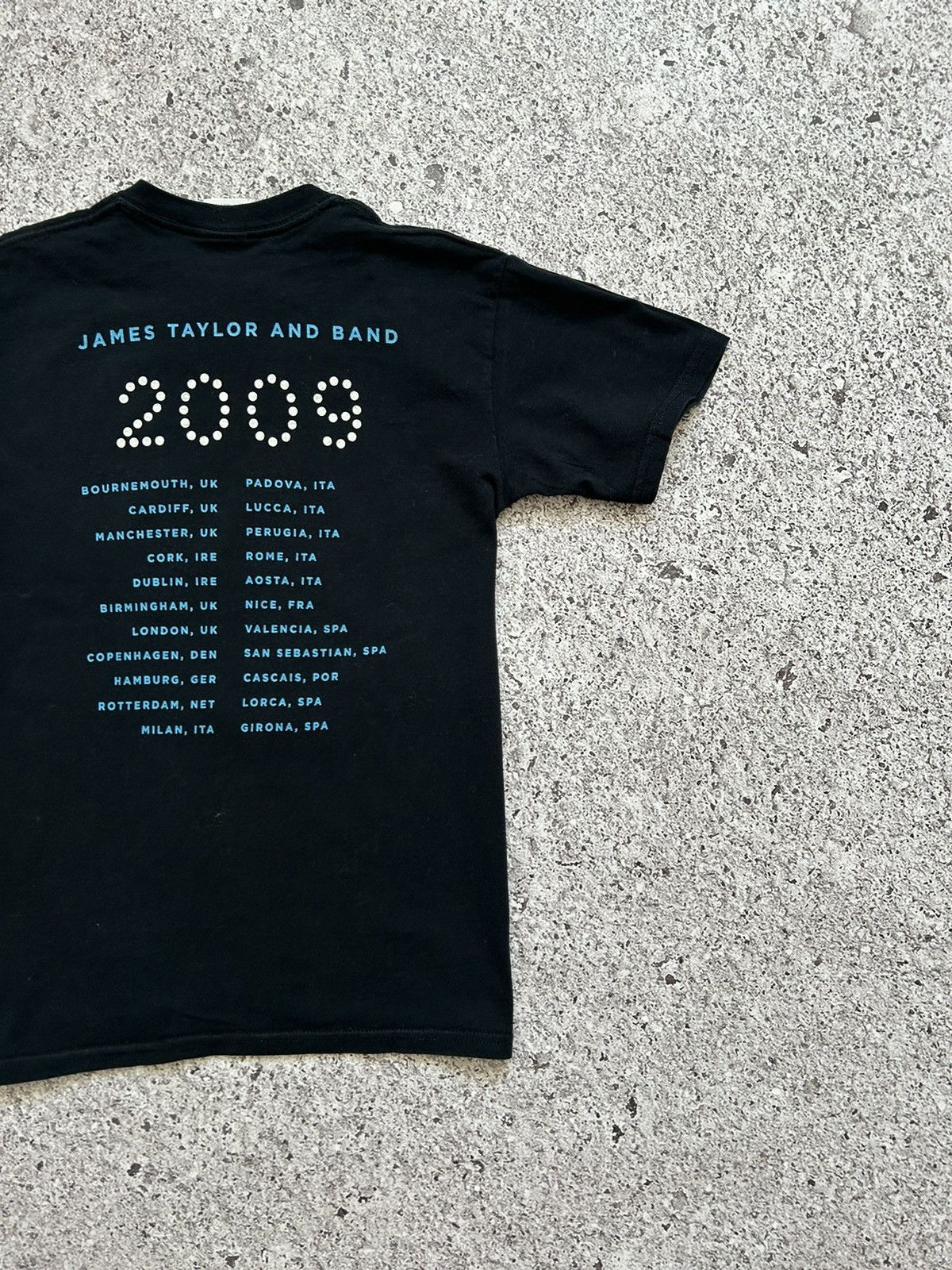 Band Tees Vintage James Taylor And Band Tour Rock Band Tour 2009 Tee Size US S / EU 44-46 / 1 - 8 Thumbnail
