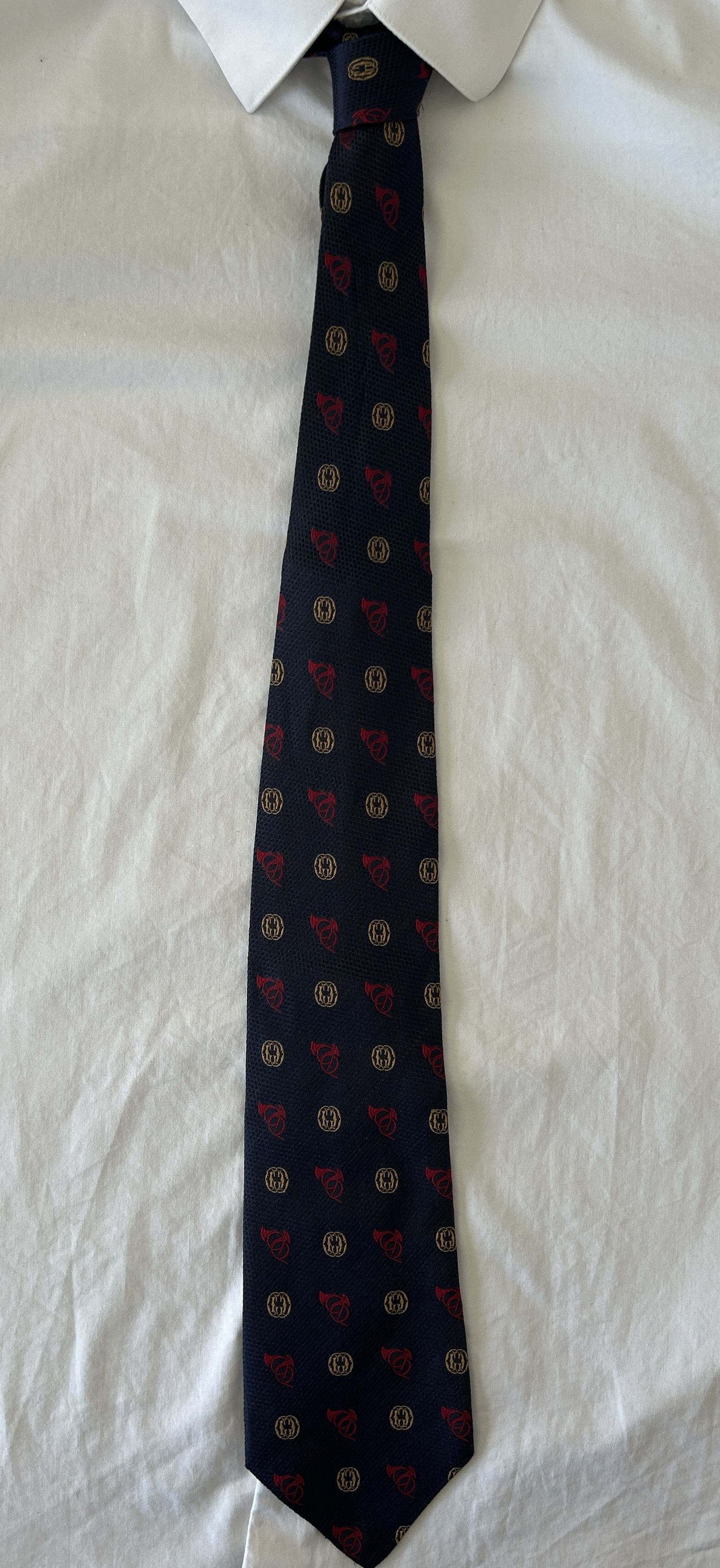 Christian Dior Monsieur Vintage Christian Dior Mens Silk Tie Size ONE SIZE - 1 Thumbnail