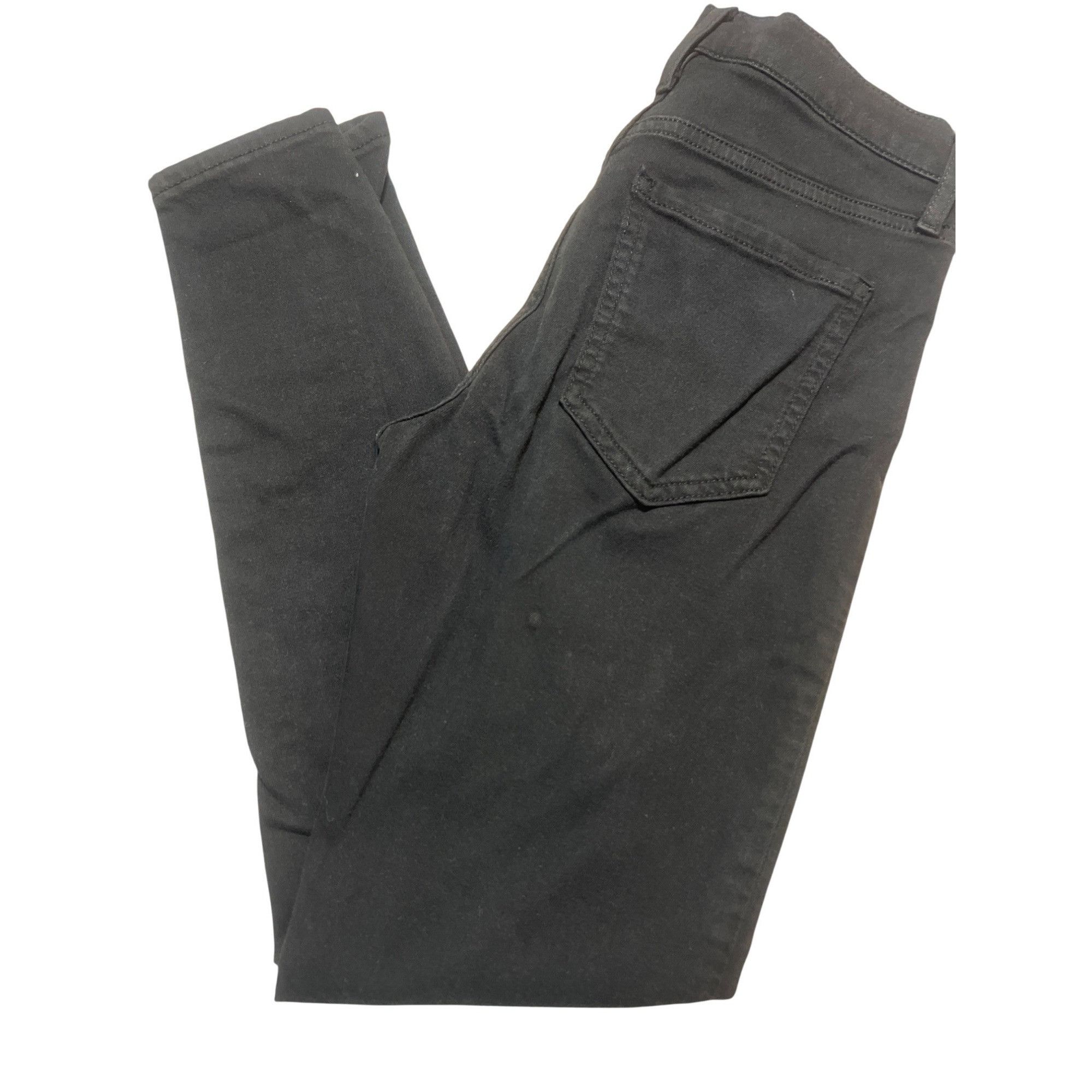 Banana Republic Banana Republic Black Devon Denim Jeans Skinny Mid Rise 5 Po Size 26" / US 2 / IT 38 - 3 Thumbnail
