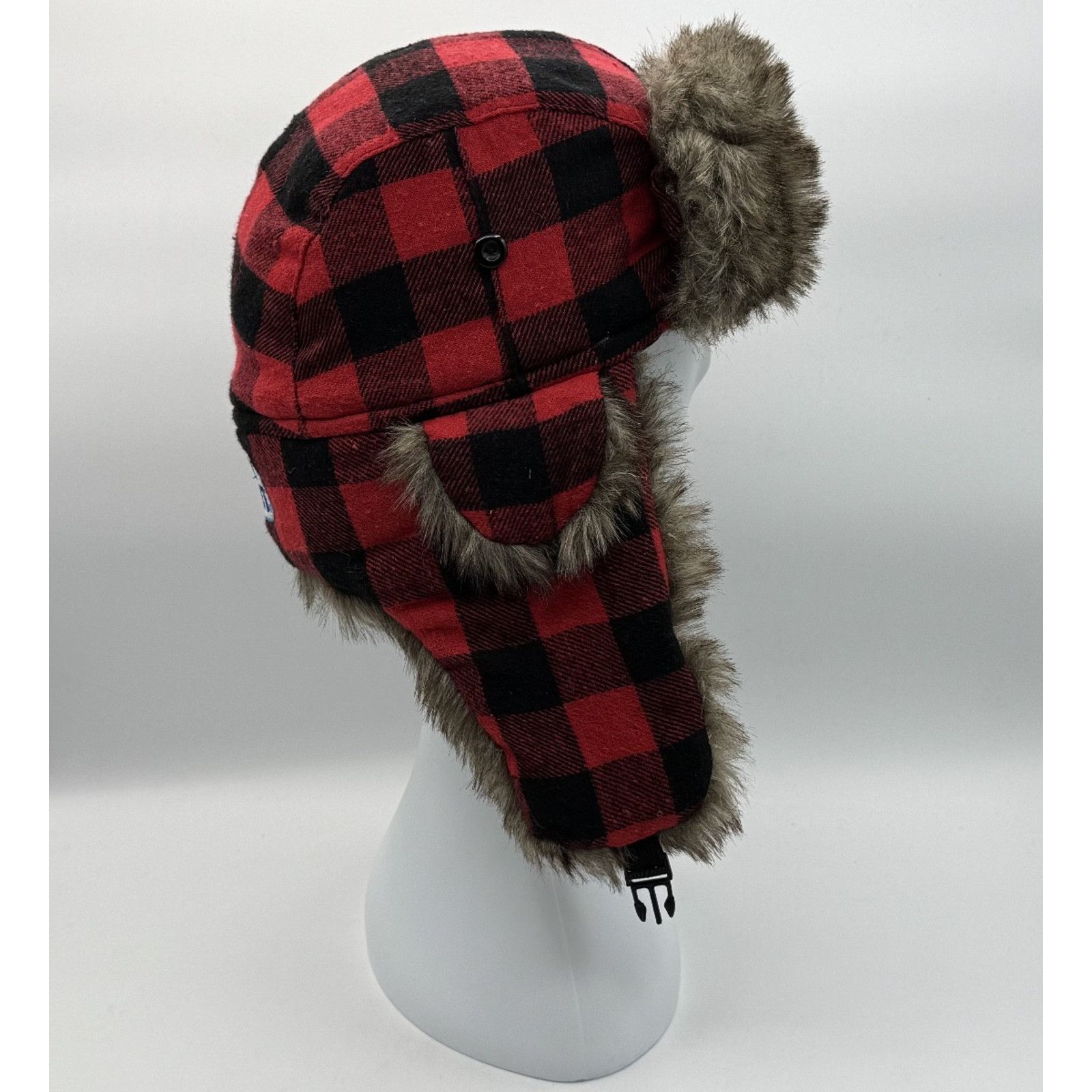 Other Chicago Blackhawks Bud light Game Giveaway Trapper Hat, Red Size ONE SIZE - 2 Thumbnail