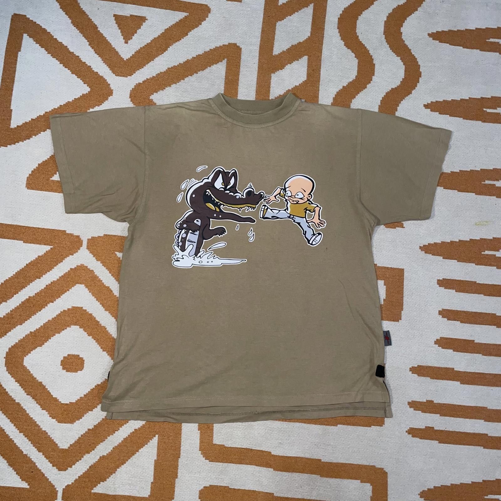 Designer Bad + Mad 00s Comic Graphic T-Shirt M Size US M / EU 48-50 / 2 - 1 Thumbnail