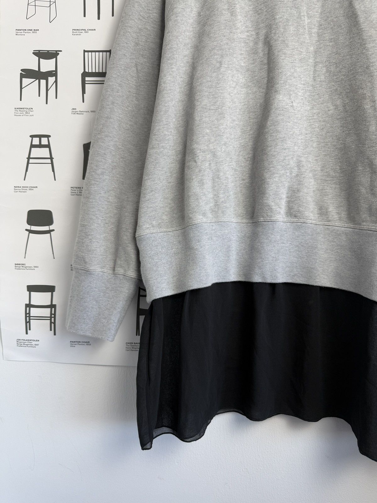 Designer × Maison Margiela Maison Margiela MM6 baggy basic sweatshirt M archive designer Size M / US 6-8 / IT 42-44 - 3 Thumbnail