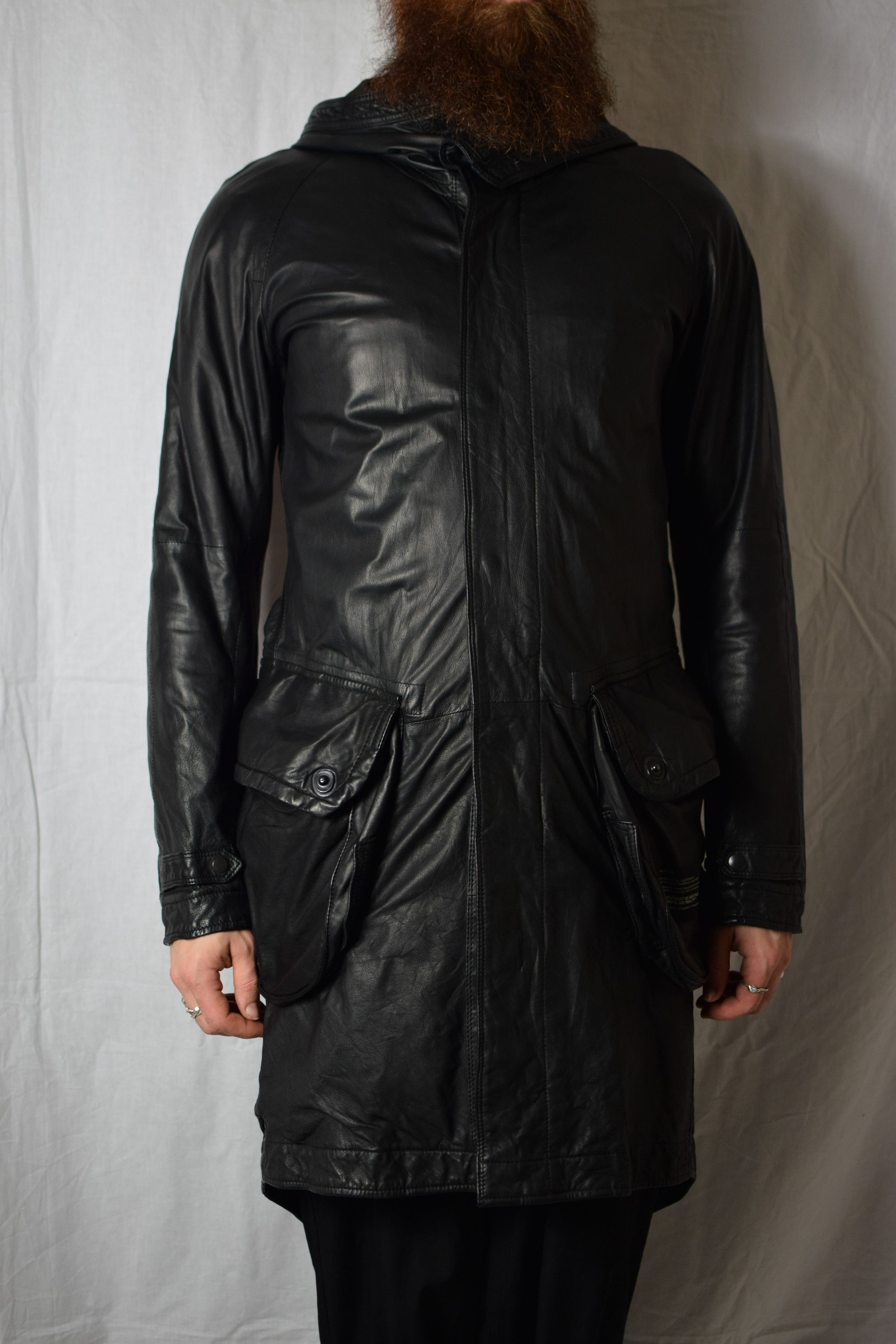 Julius JULIUS 07AW Sheep Leather Jacket Brown | Grailed