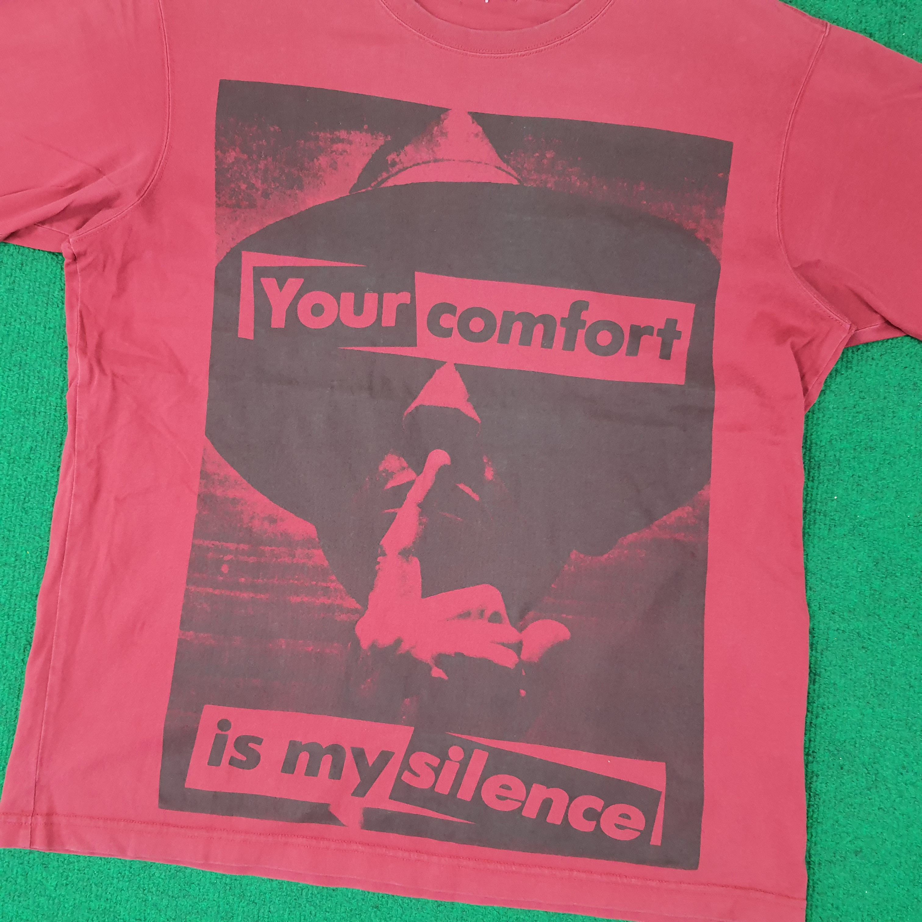 Barbara Kruger Vintage Barbara Kruger Designer Artwork Tshirt C223N20 Size US L / EU 52-54 / 3 - 2 Thumbnail