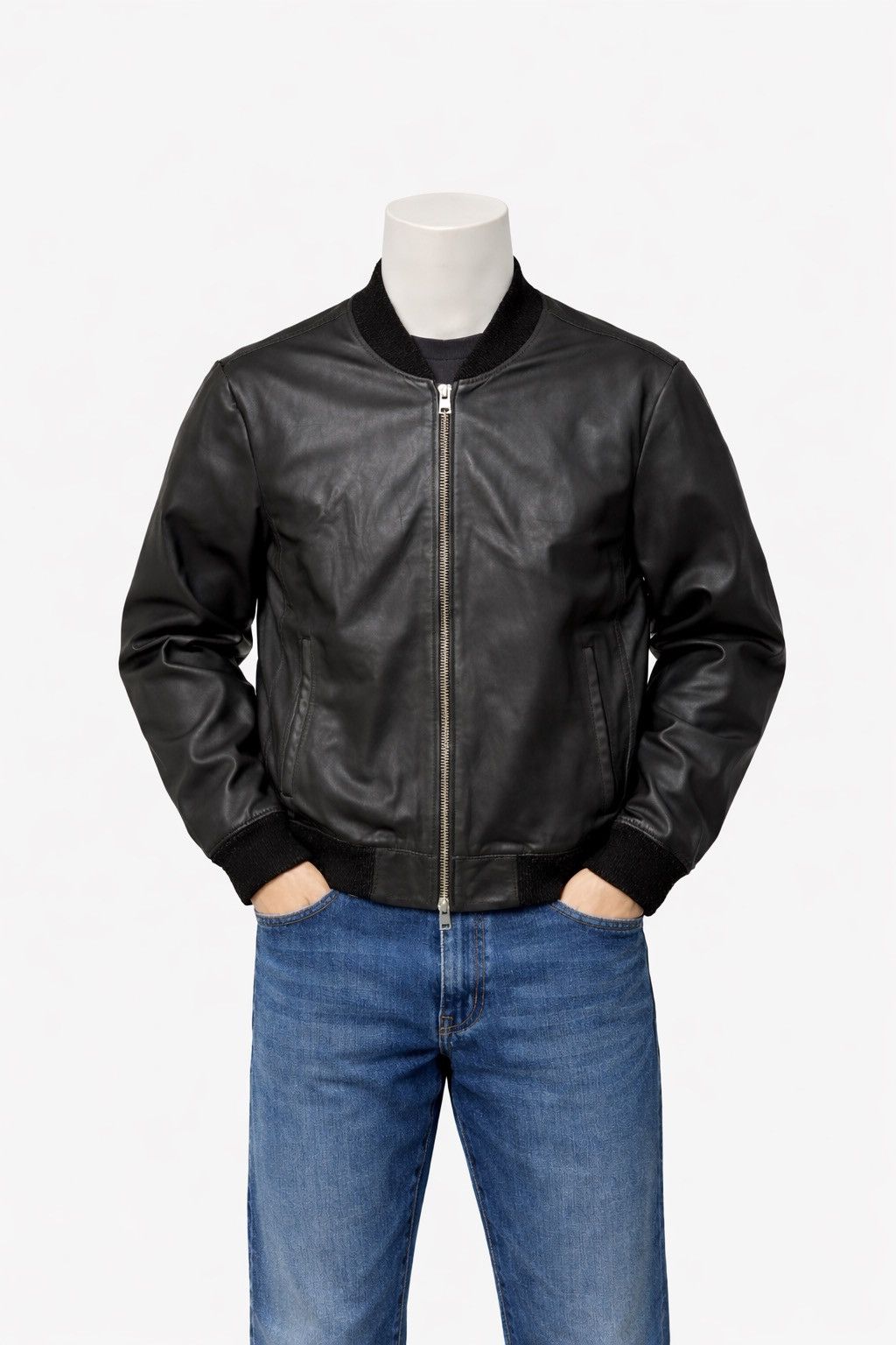 Allsaints Allsaints Leather Bomber Jacket Size S Size US S / EU 44-46 / 1 - 1 Thumbnail