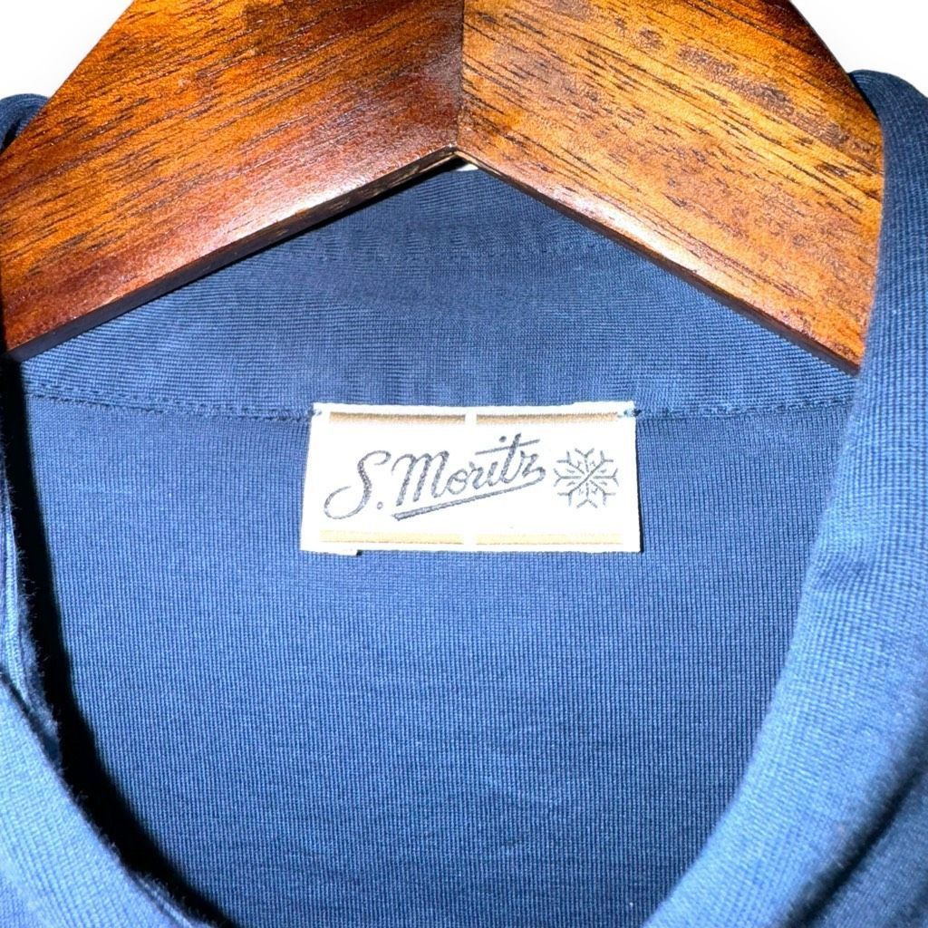 Other S. Moritz Cobalt Blue Classic Shirt Size L 52 Size US L / EU 52-54 / 3 - 2 Thumbnail