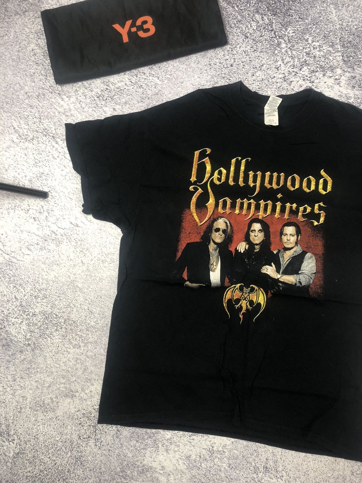 Band Tees Vintage T-shirt merch Bollywood Vampires y2k size Xl casual Size US XL / EU 56 / 4 - 2 Thumbnail