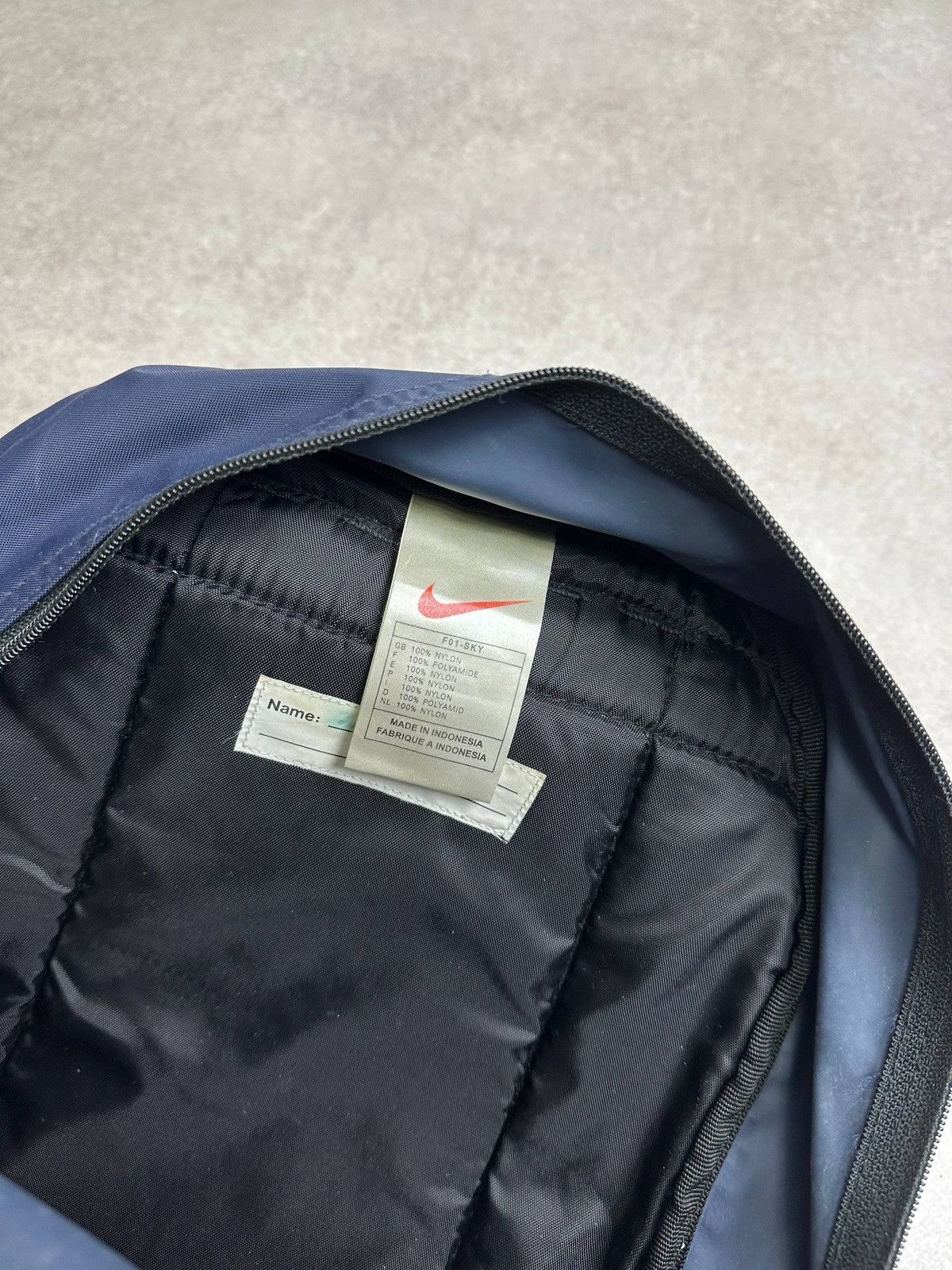 Nike Vintage Nike Swoosh Retro Y2K Backpack Os Size ONE SIZE - 4 Thumbnail