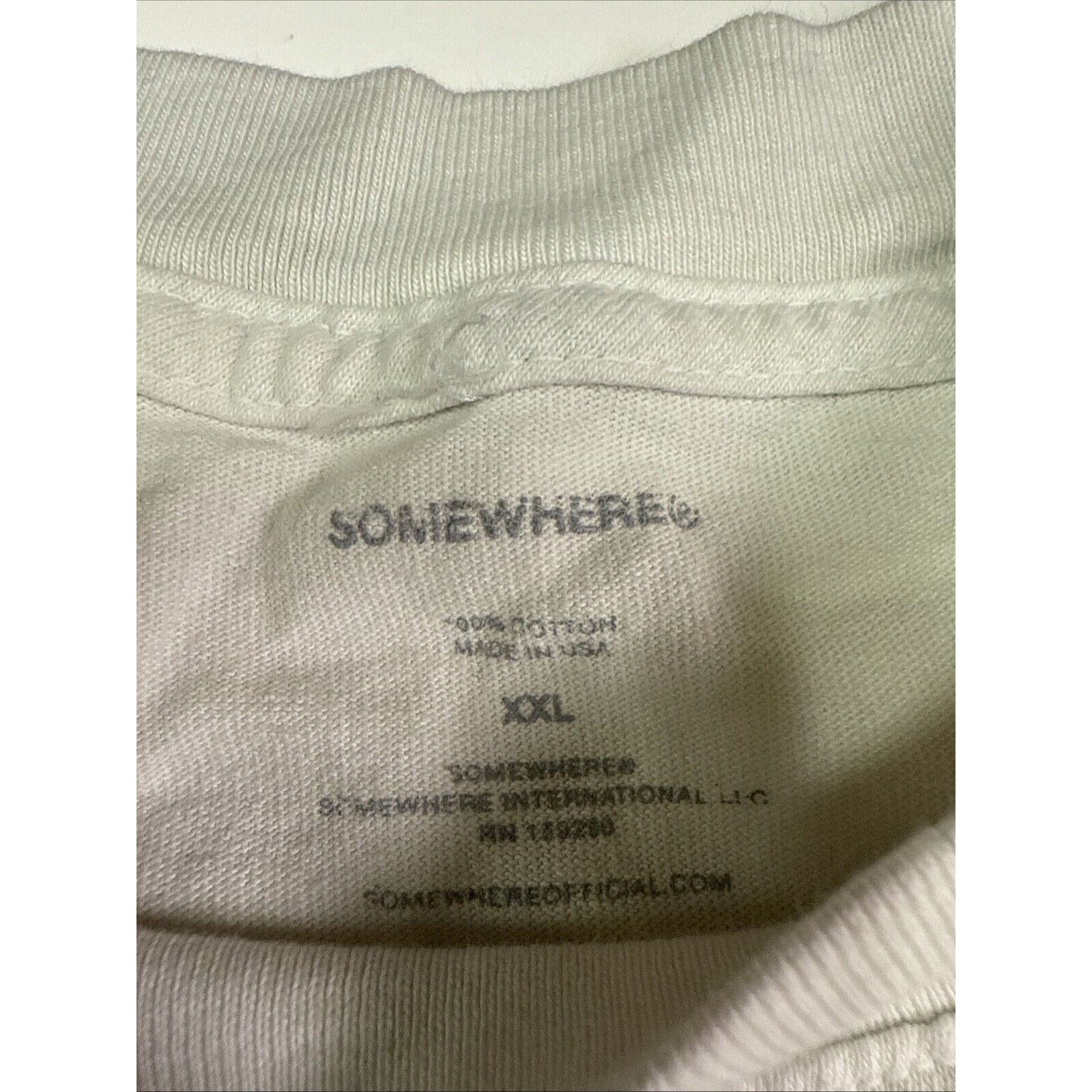 Complex Somewhere Complexcon 2022 White T Shirt Size XXL Size US XXL / EU 58 / 5 - 3 Thumbnail