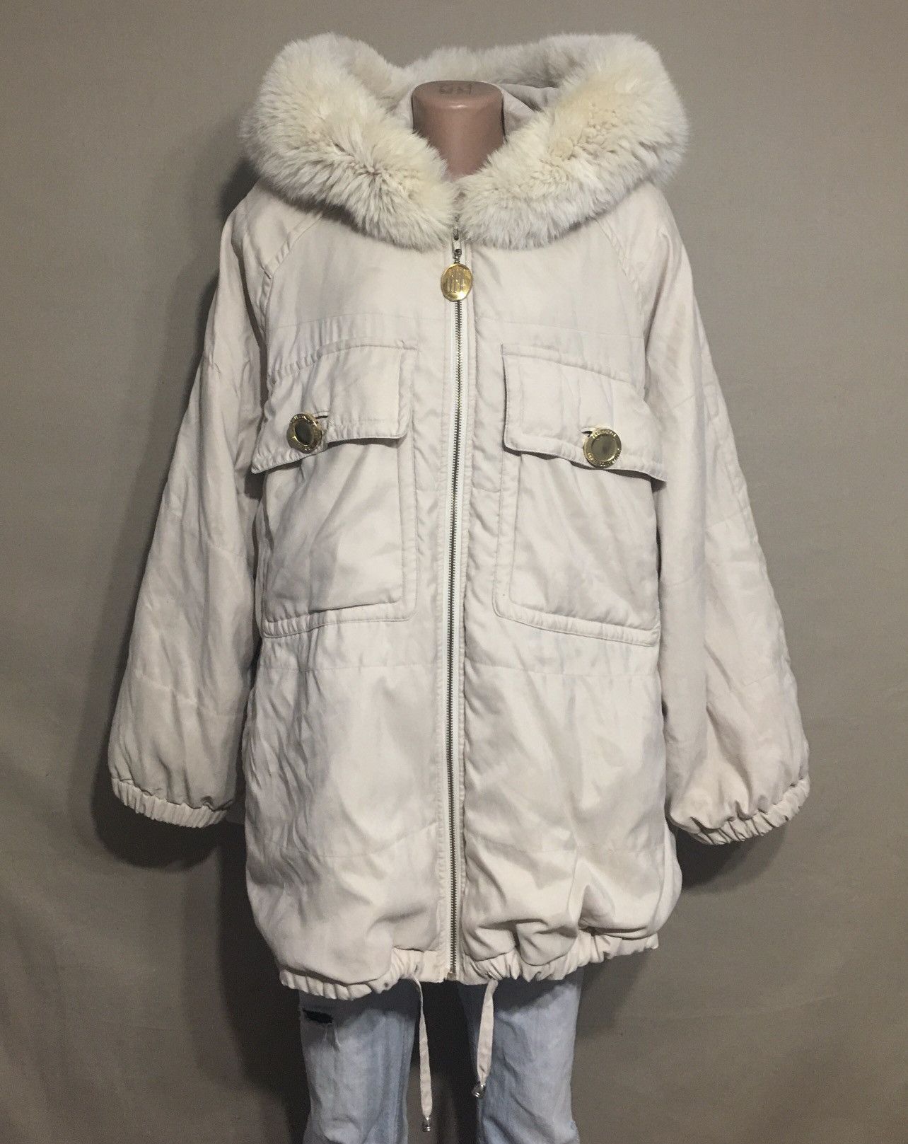 Gianfranco Ferre × Vintage Gianfranco Ferre Fourrures Vintage Fur Rabbit Coat Jacket Size M / US 6-8 / IT 42-44 - 1 Thumbnail