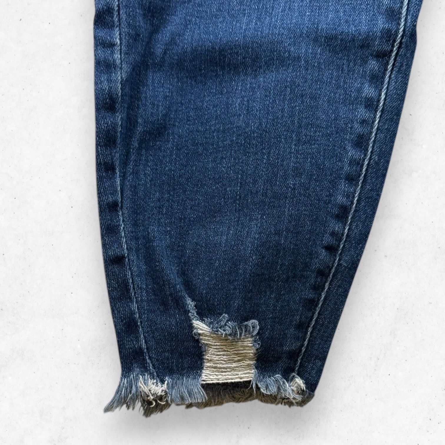 Other KanCan Jeans Women's 20 Skinny Mid Rise Stretch Raw Hem Size 42" / US 20 - 3 Thumbnail