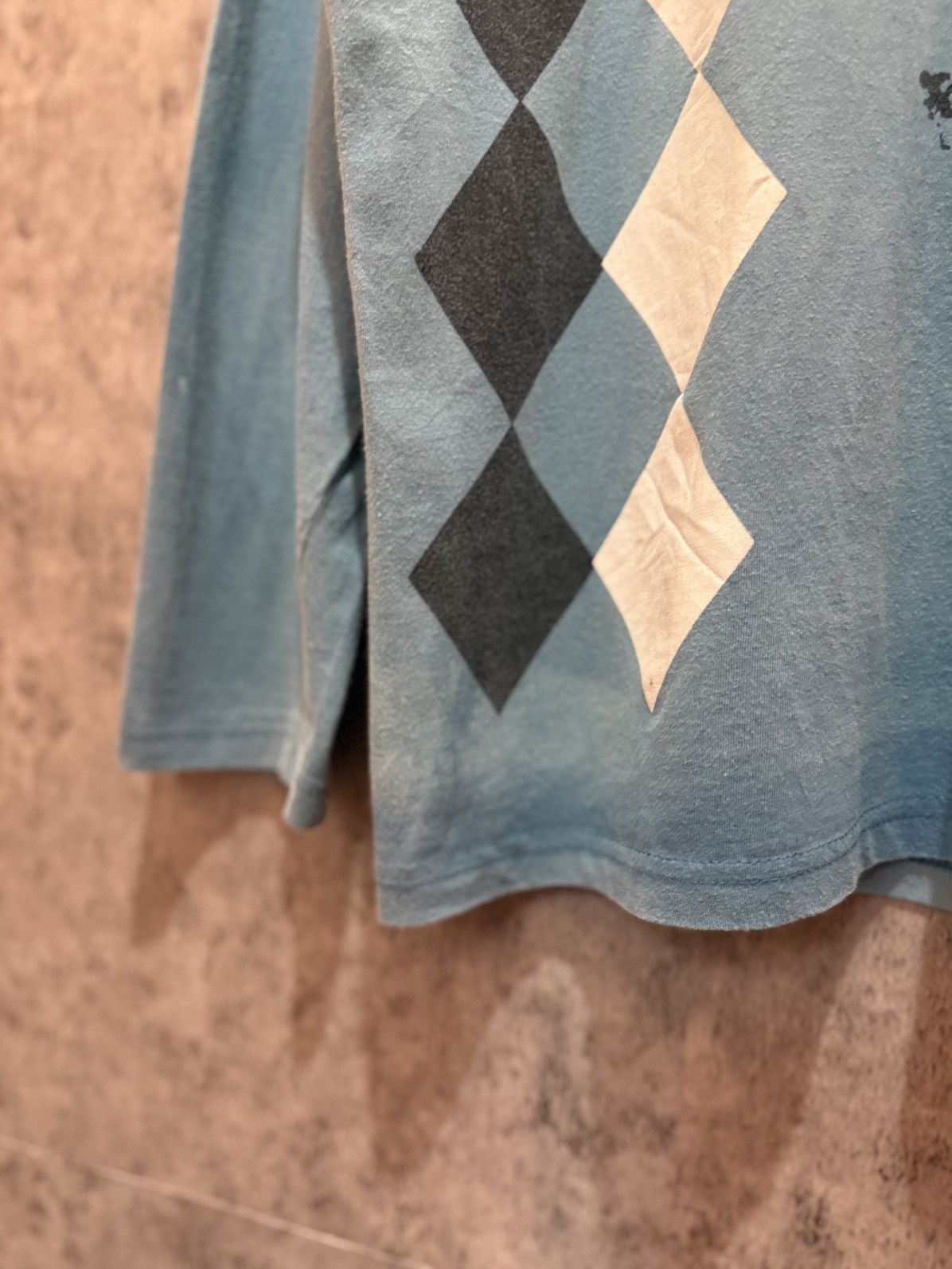 Hysteric Glamour × Japanese Brand 2000s Zero Tolerance Japan Poems And Face Sun Faded LS Tees Size US M / EU 48-50 / 2 - 11 Thumbnail