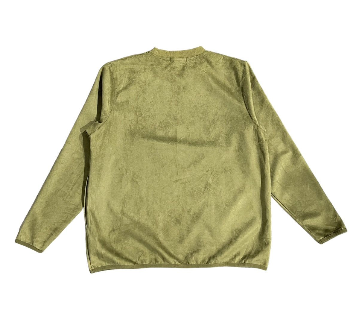 Kangol Vintage Kangol Velvet Green Sweatshirt Size US L / EU 52-54 / 3 - 2 Thumbnail
