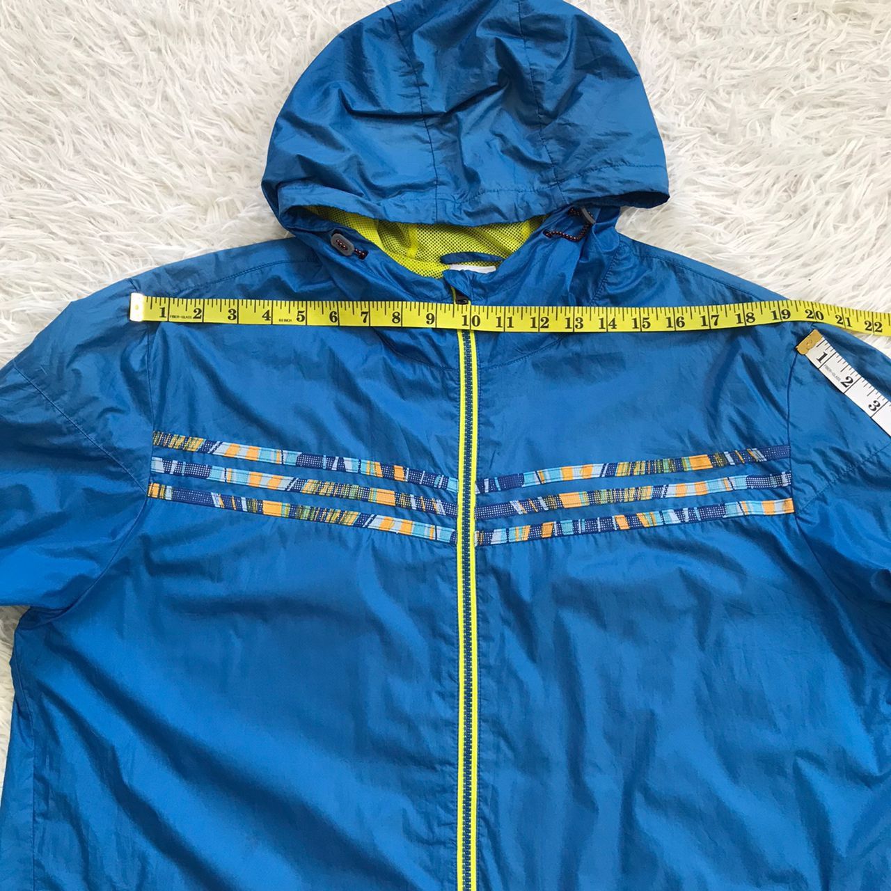 Adidas Adidas 3 Stripes Colourful Jacket Hoodie Size US XL / EU 56 / 4 - 6 Thumbnail