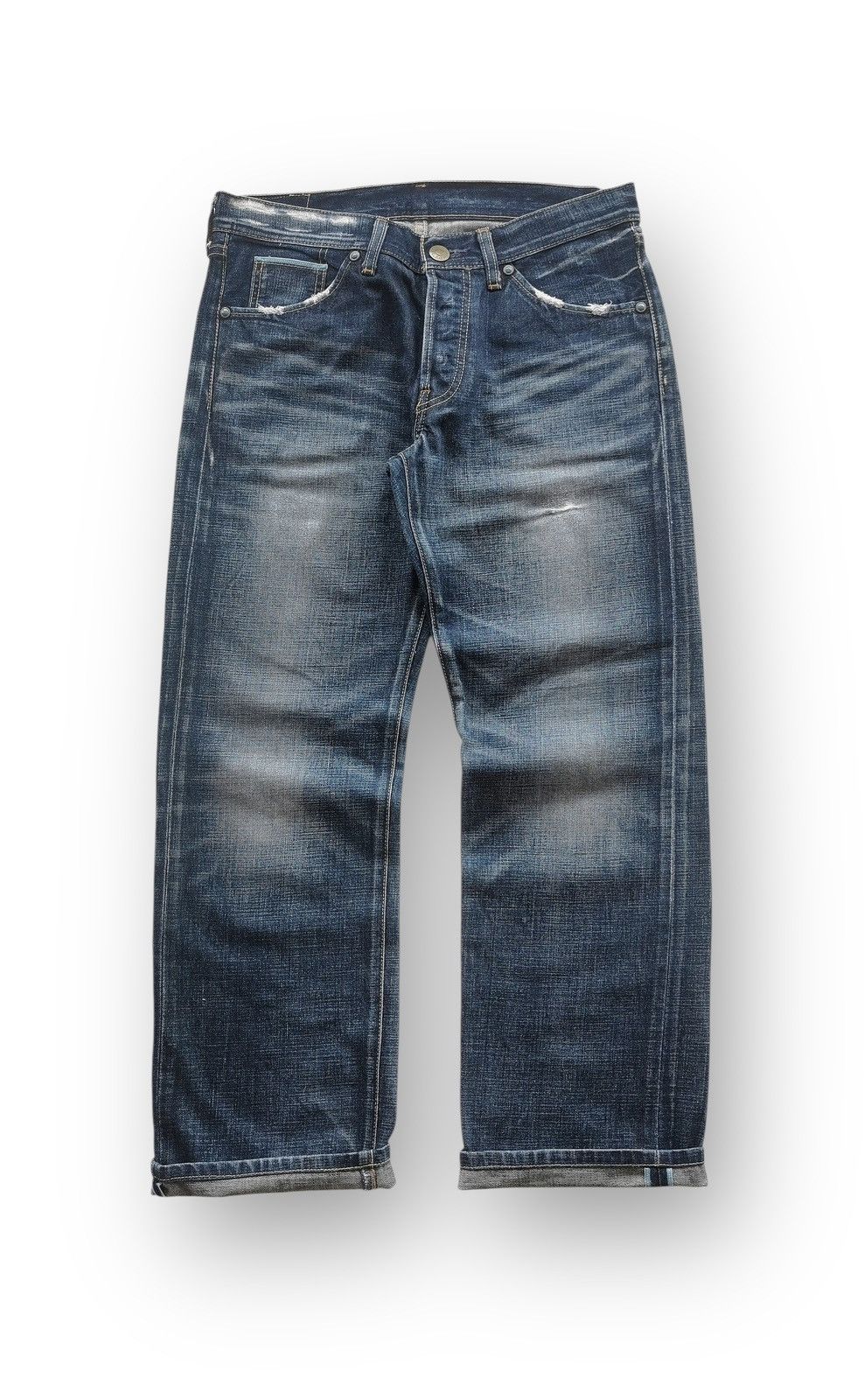 Levi's 2000s Vintage Levis Japan Selvedge Blue Line Jeans Size US 32 / EU 48 - 1 Thumbnail
