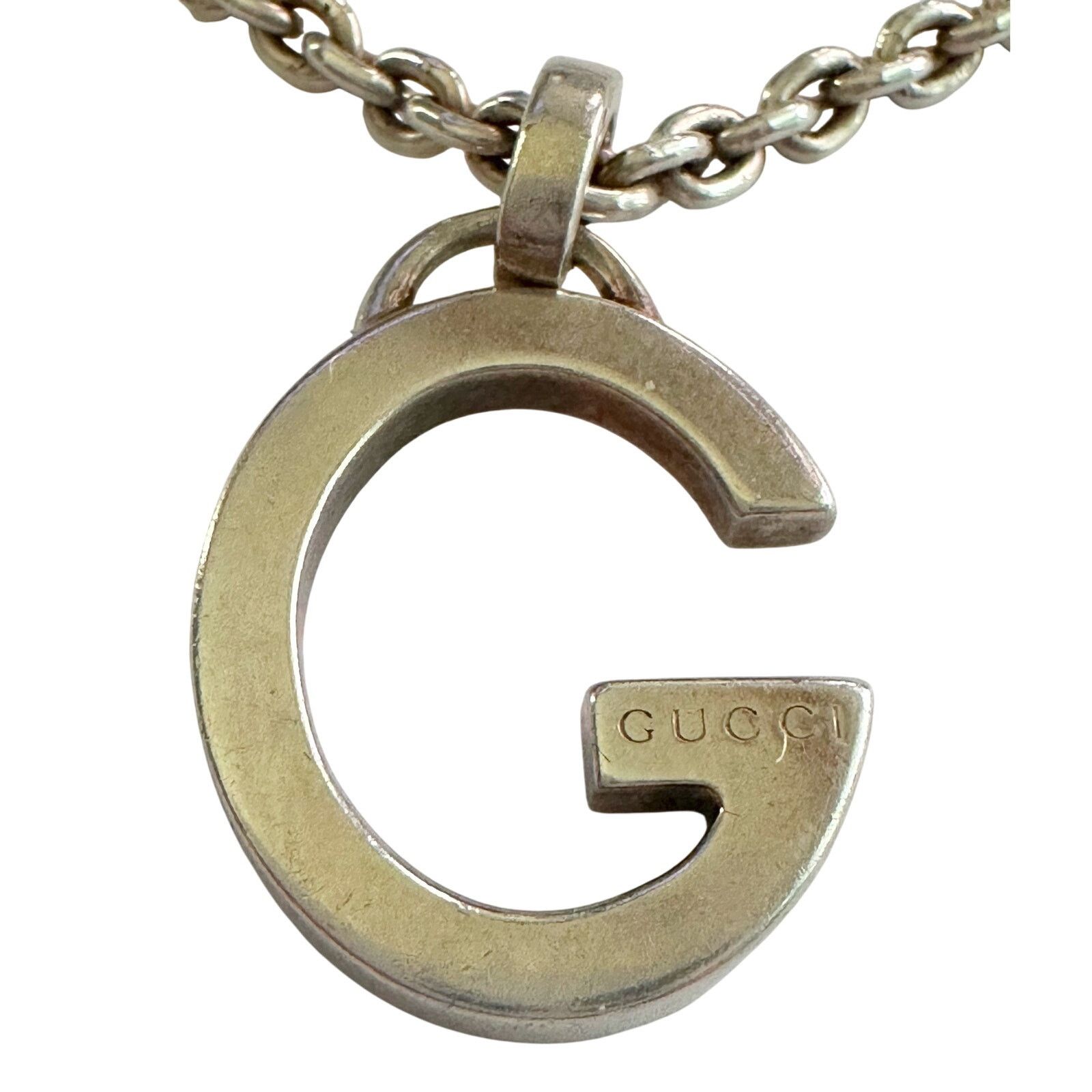 Gucci GUCCI Charlotte 'G' Men's Pendant Necklace Size ONE SIZE - 2 Thumbnail