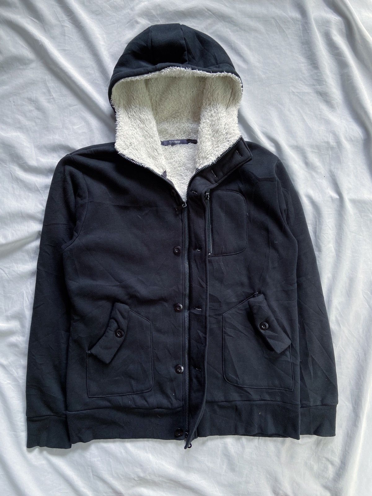 Beauty Beast TIMELY WARNING GORPCORE MULTI POCKET SHERPA ZIP HOODIE Size US L / EU 52-54 / 3 - 6 Thumbnail
