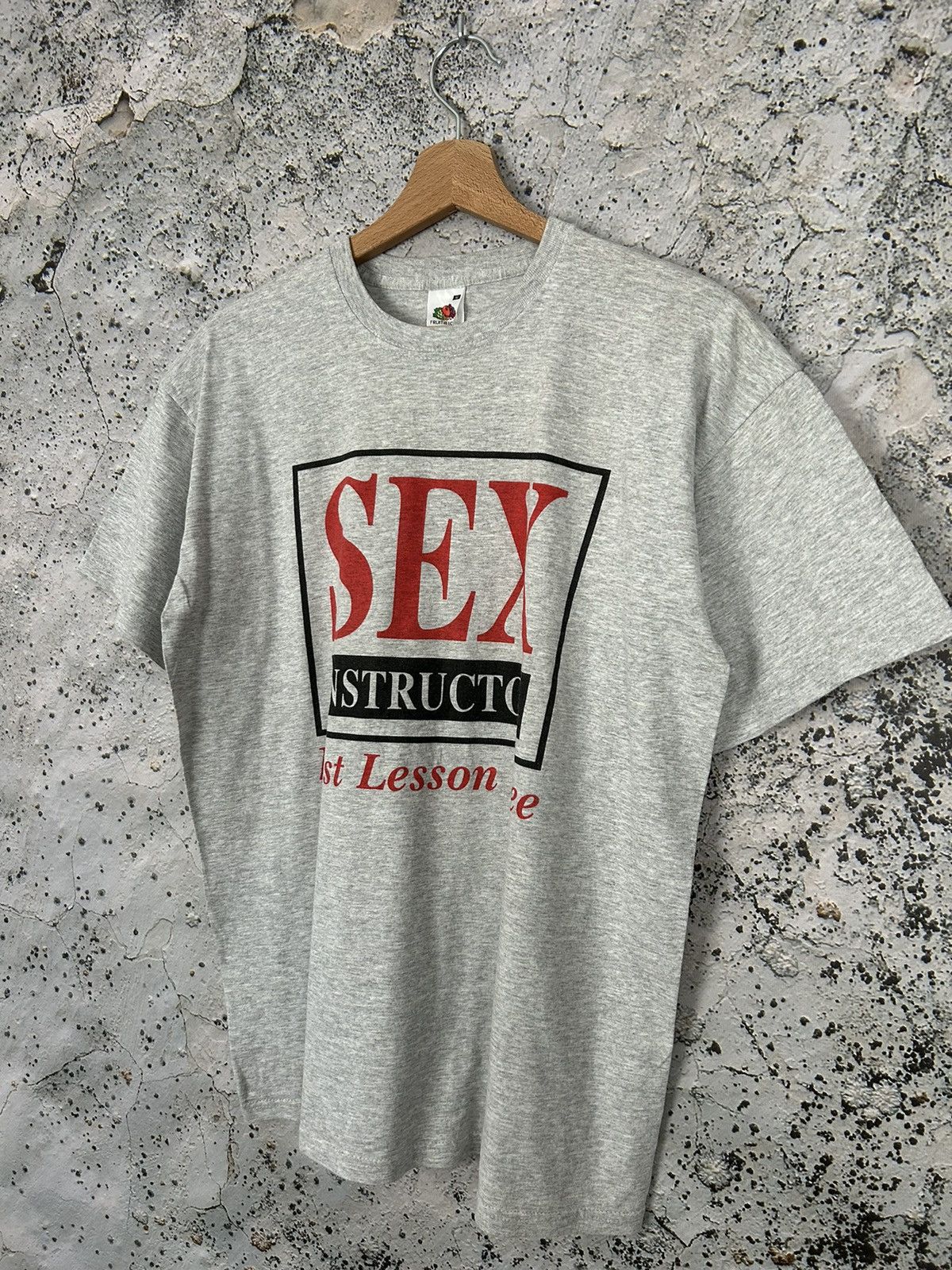 Vintage Vintage Sex Instructor Humor Graphic Tee 90s Y2K Size US M / EU 48-50 / 2 - 2 Thumbnail