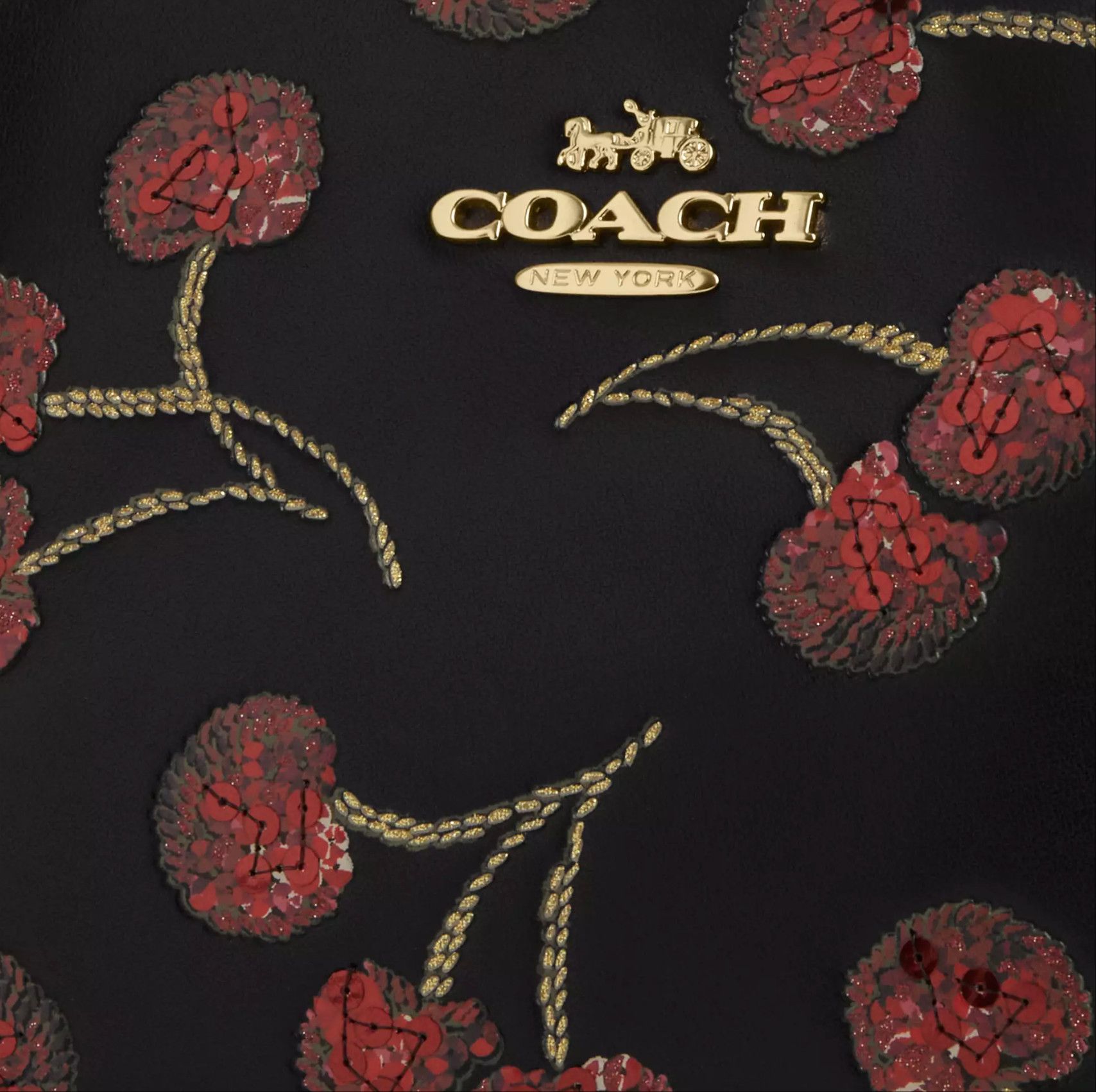 Coach Teri Shoulder Bag With Cherry Print CCZ16 Size ONE SIZE - 15 Thumbnail