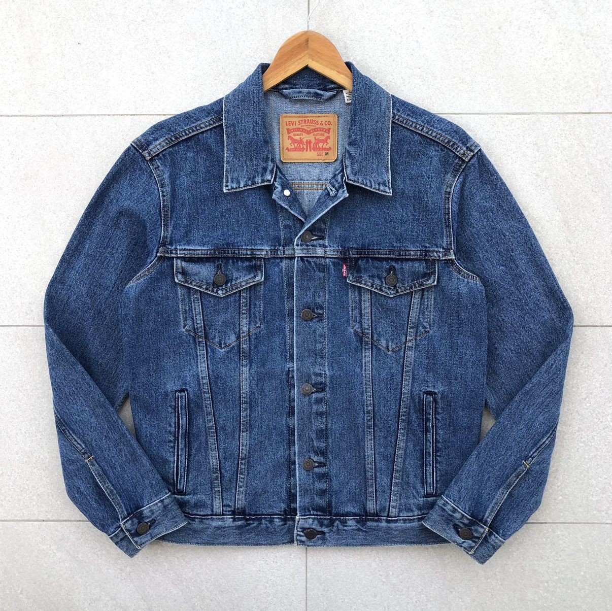 Levi's Vintage Clothing Levi's Denim Trucker Jacket Size US M / EU 48-50 / 2 - 10 Thumbnail