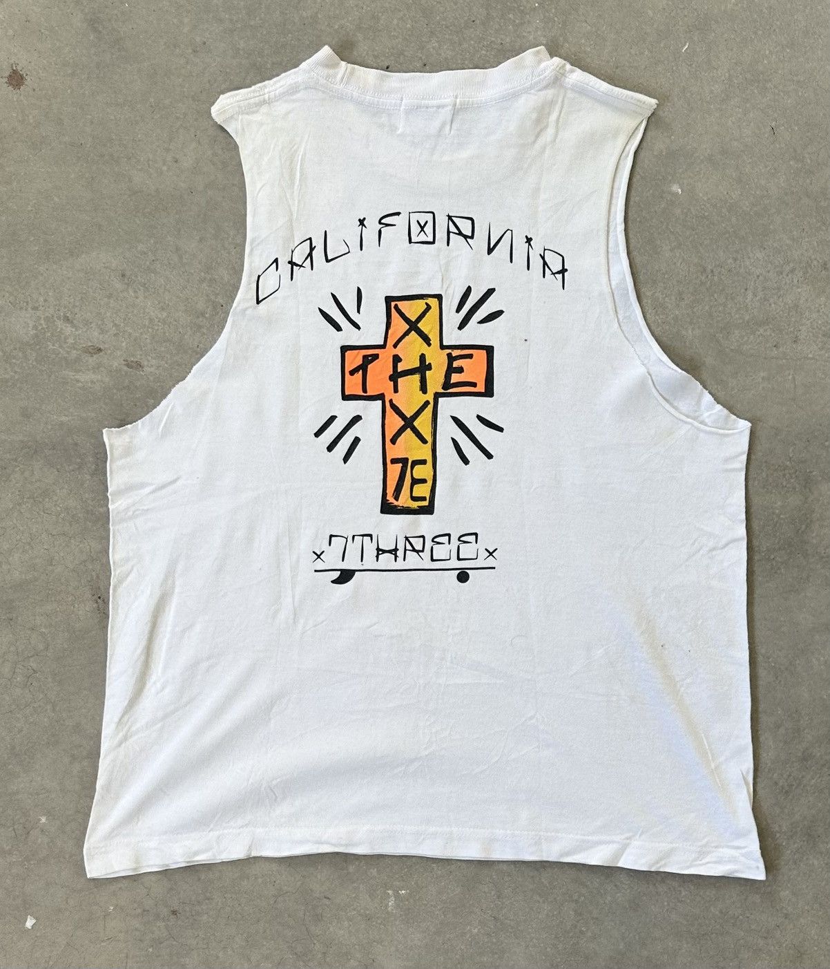 Japanese Brand THE SEVENTHREE RIDERS SLEEVELESS TEE Size US M / EU 48-50 / 2 - 1 Thumbnail