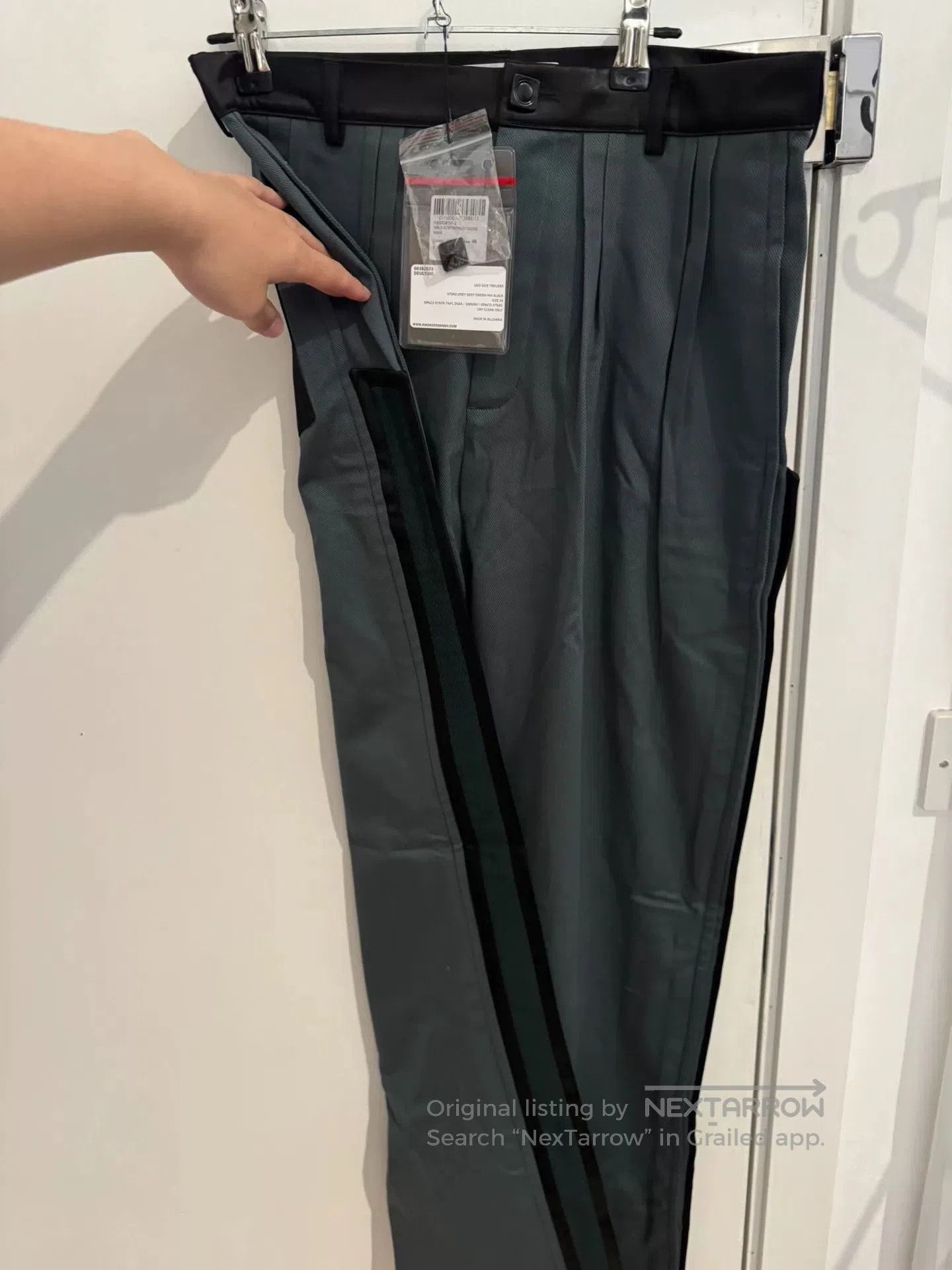 Raf Simons stylish kiko kostadinov ugo side trousers. Size US 36 / EU 52 - 9 Thumbnail