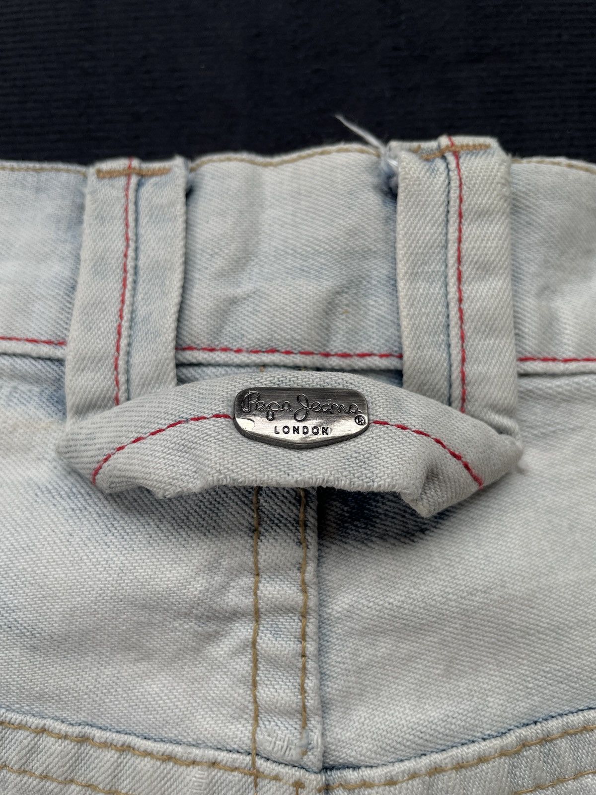 Designer × Pepe Jeans Pepe Jeans Patchwork Baggy Jeans Size US 35 - 11 Thumbnail