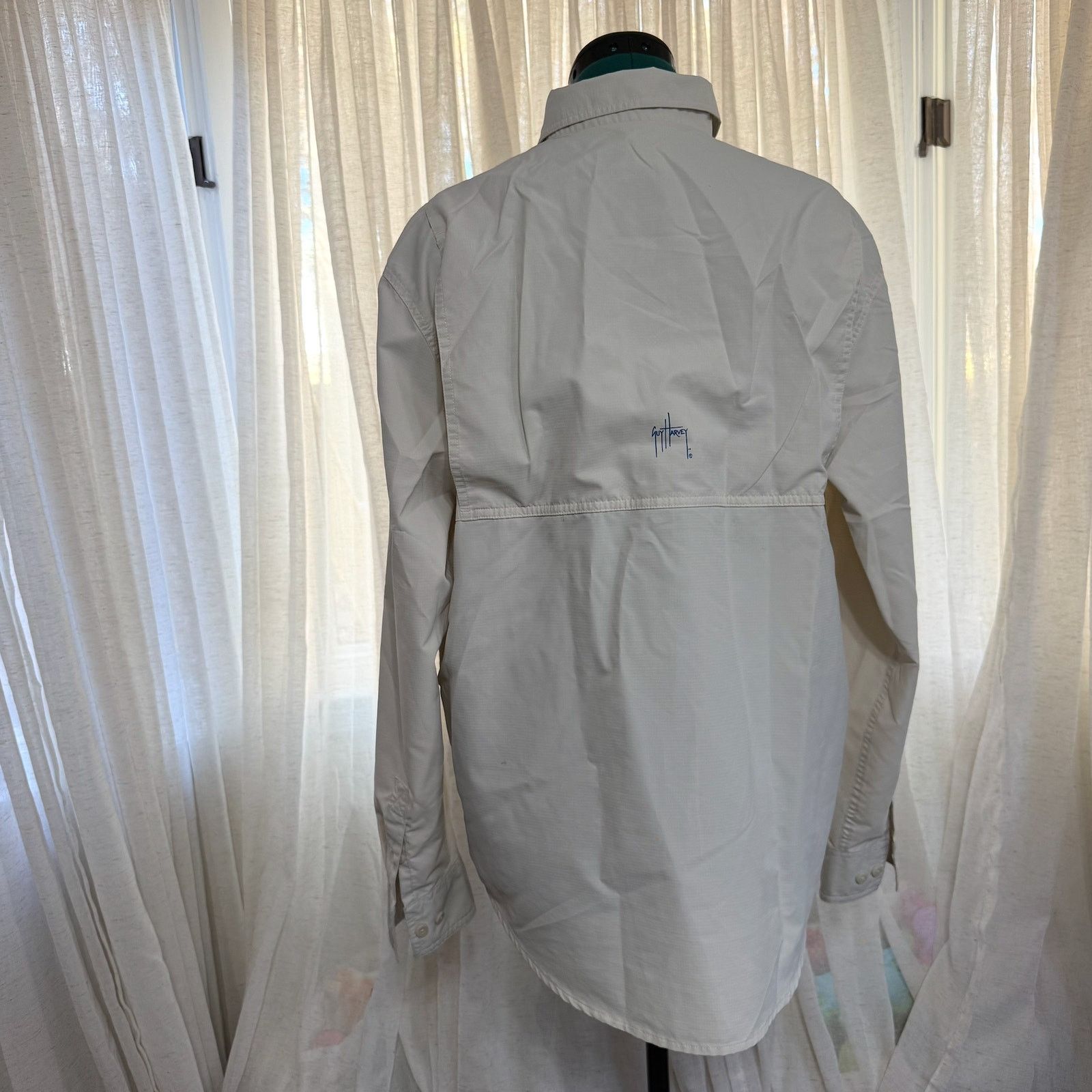 Guy Harvey Guy Harvey Cream Fishing Shirt | Sz M Size US M / EU 48-50 / 2 - 8 Thumbnail