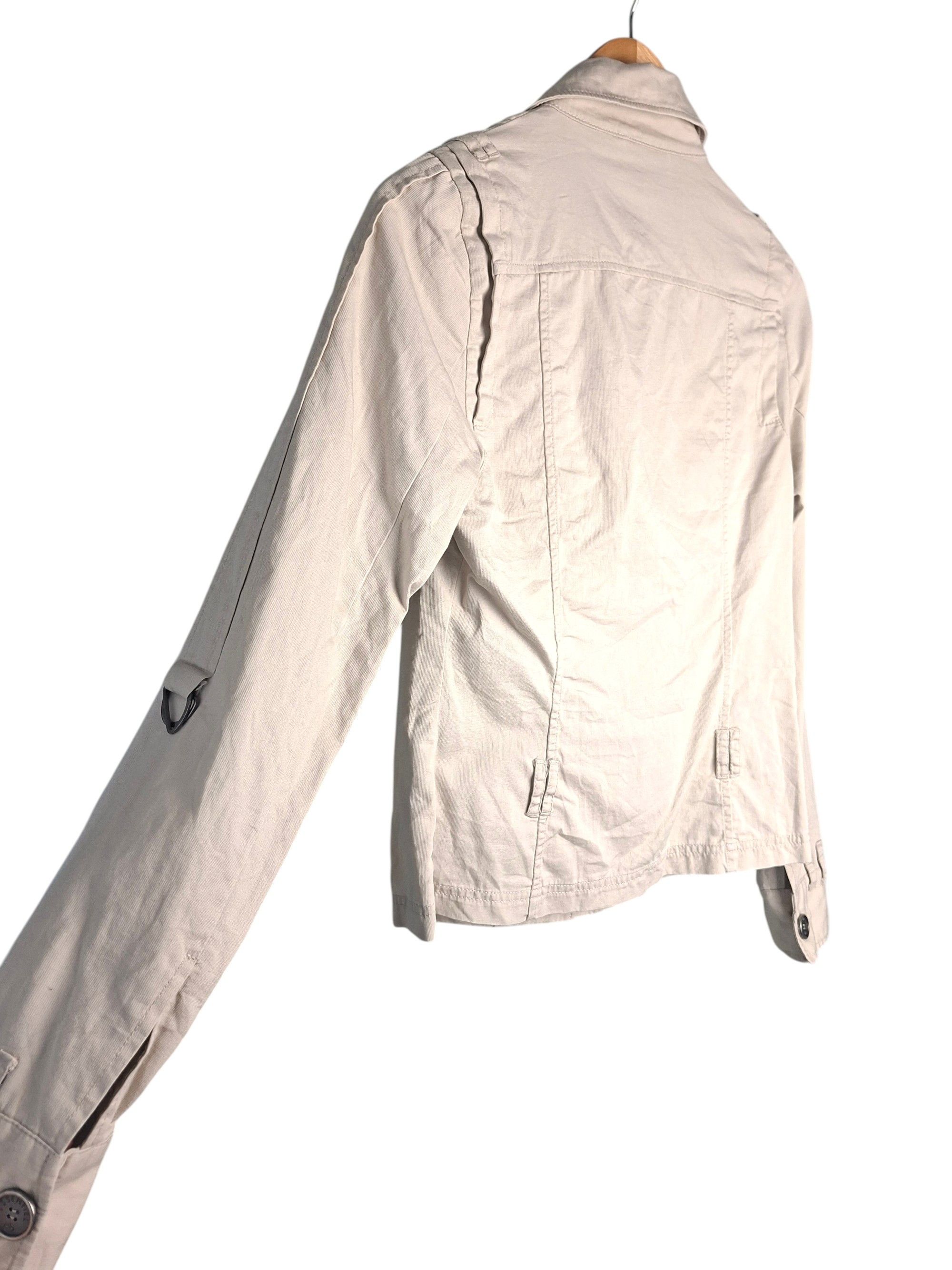 Essentiel Antwerp ESSENTIEL ANTWERP Linen Blend Safari Utility Jacket Beige Size S / US 4 / IT 40 - 7 Thumbnail