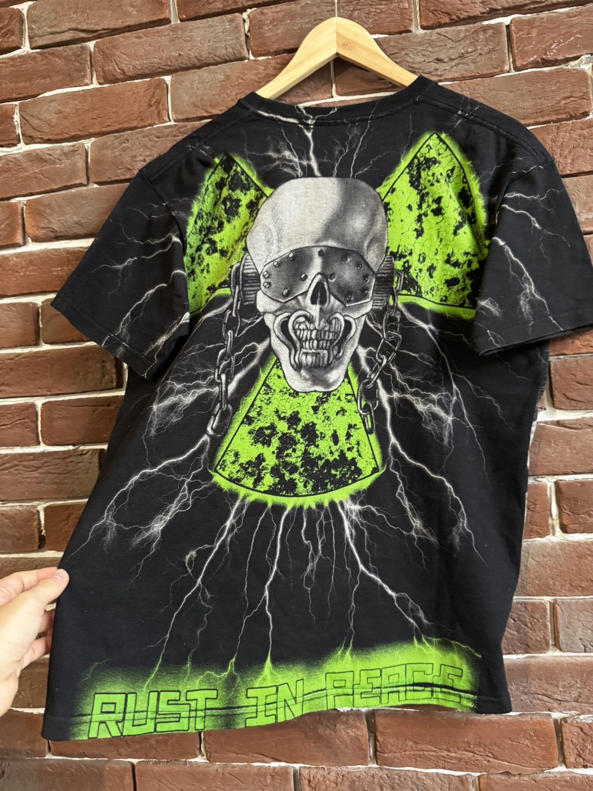 Band Tees Megadeth Rare Vintage 00s all over print Metal Band Tee M Size US M / EU 48-50 / 2 - 5 Thumbnail