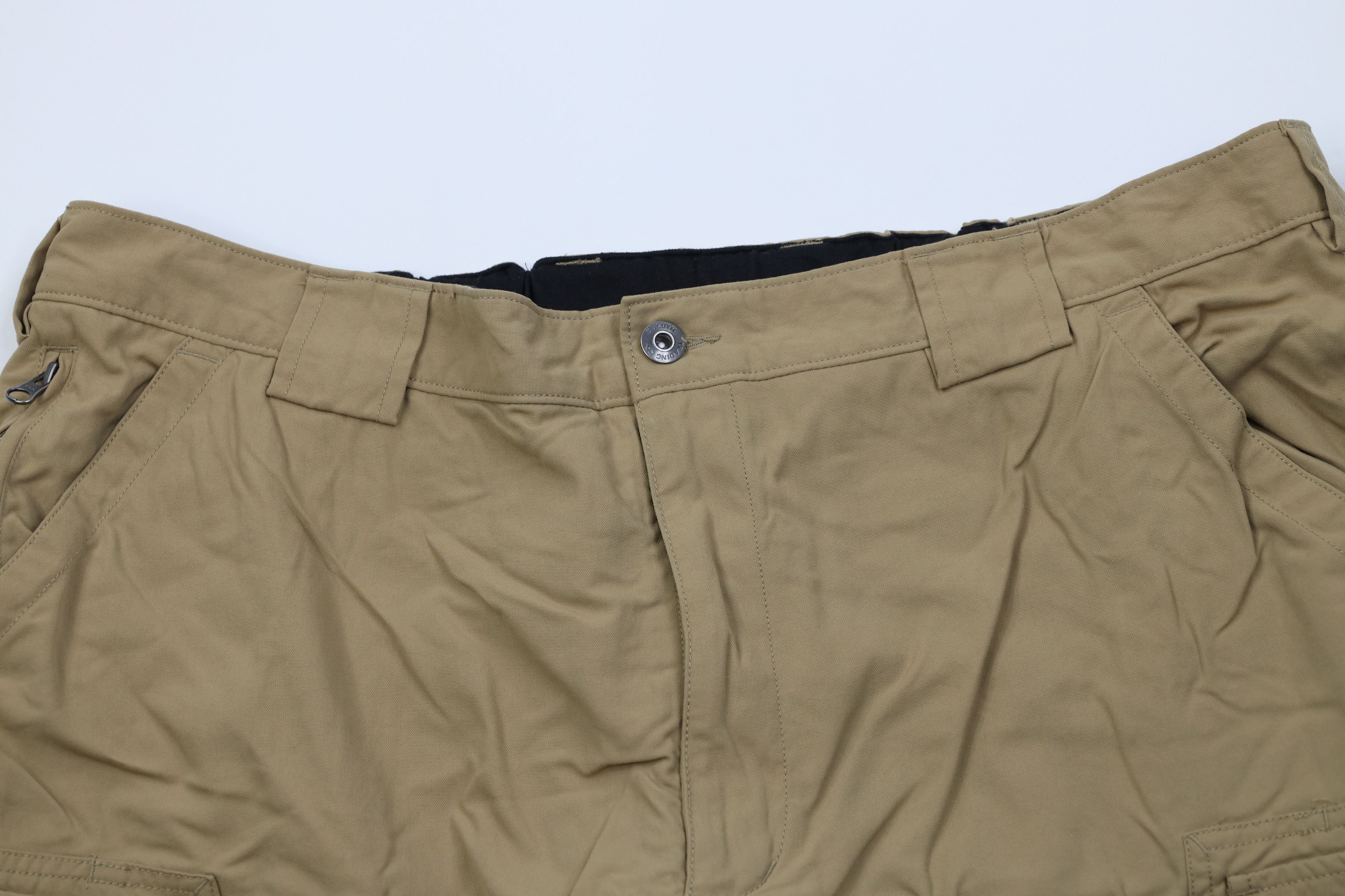 Duluth Trading Company Duluth Trading Co Dry On the Fly Cargo Shorts Beige Size US 38 / EU 54 - 2 Thumbnail