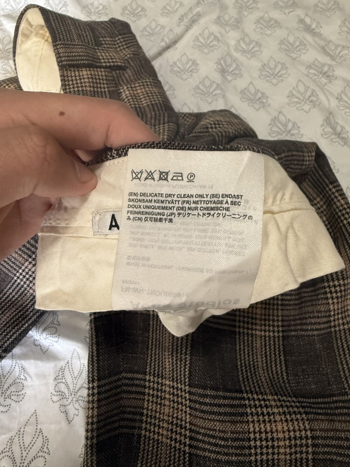 Acne Studios Acne Studios Plaid Trousers Size US 30 / EU 46 - 7 Thumbnail