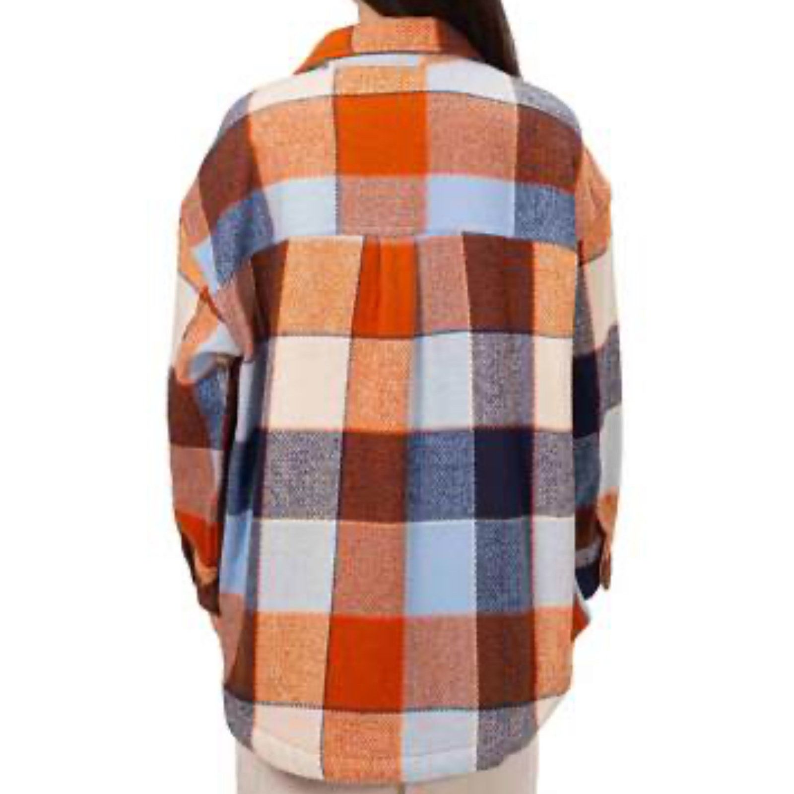 Timberland Timberland Women's Oversized Flannel Shirt Size XL / US 12-14 / IT 48-50 - 2 Thumbnail