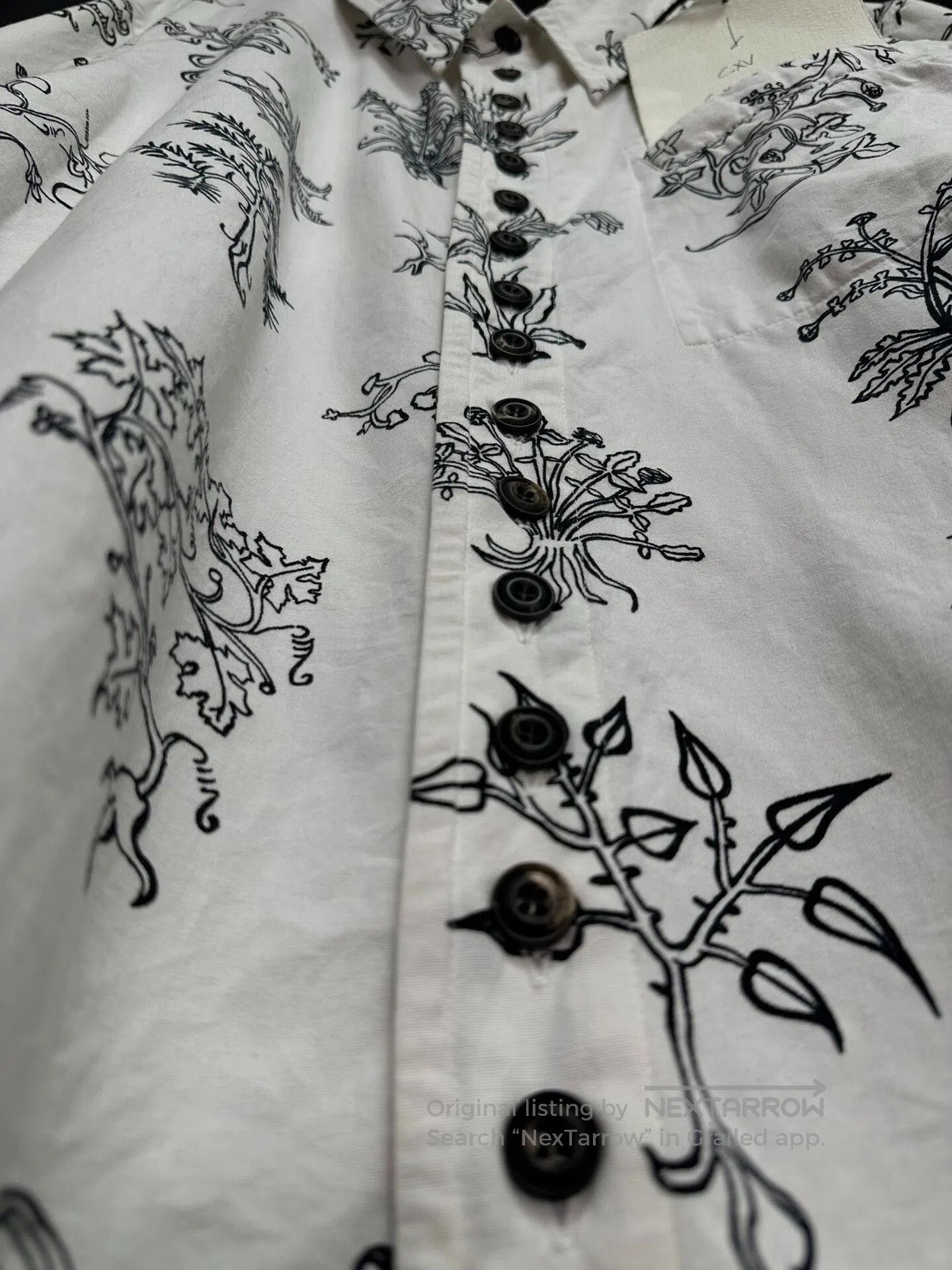 John Alexander Skelton John Alexander Skelton 24SS Plant Shirt. Size US L / EU 52-54 / 3 - 6 Thumbnail