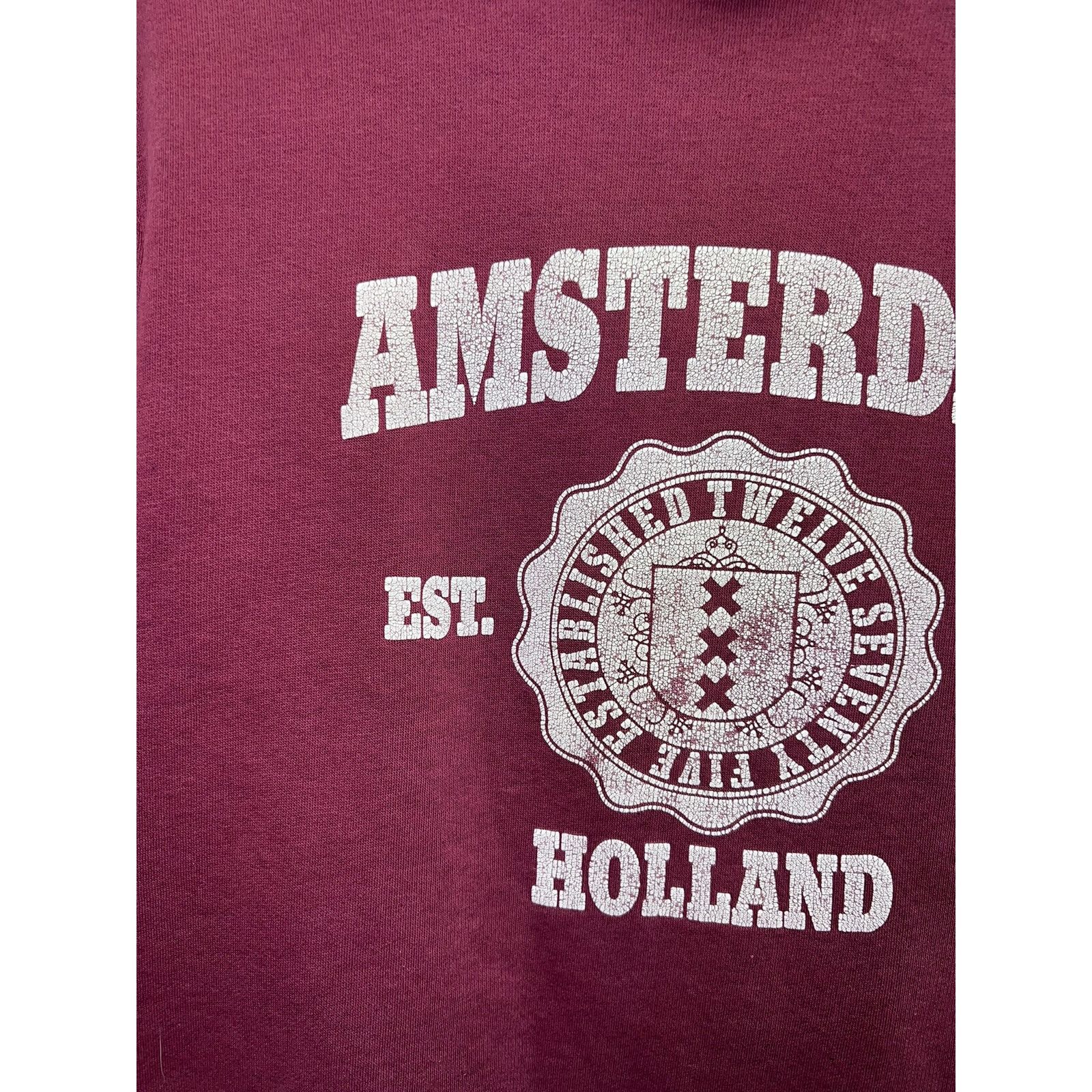 Vintage Vintage Amsterdam Sweatshirt Holland Crewneck Worn 90s Large Size US L / EU 52-54 / 3 - 3 Thumbnail
