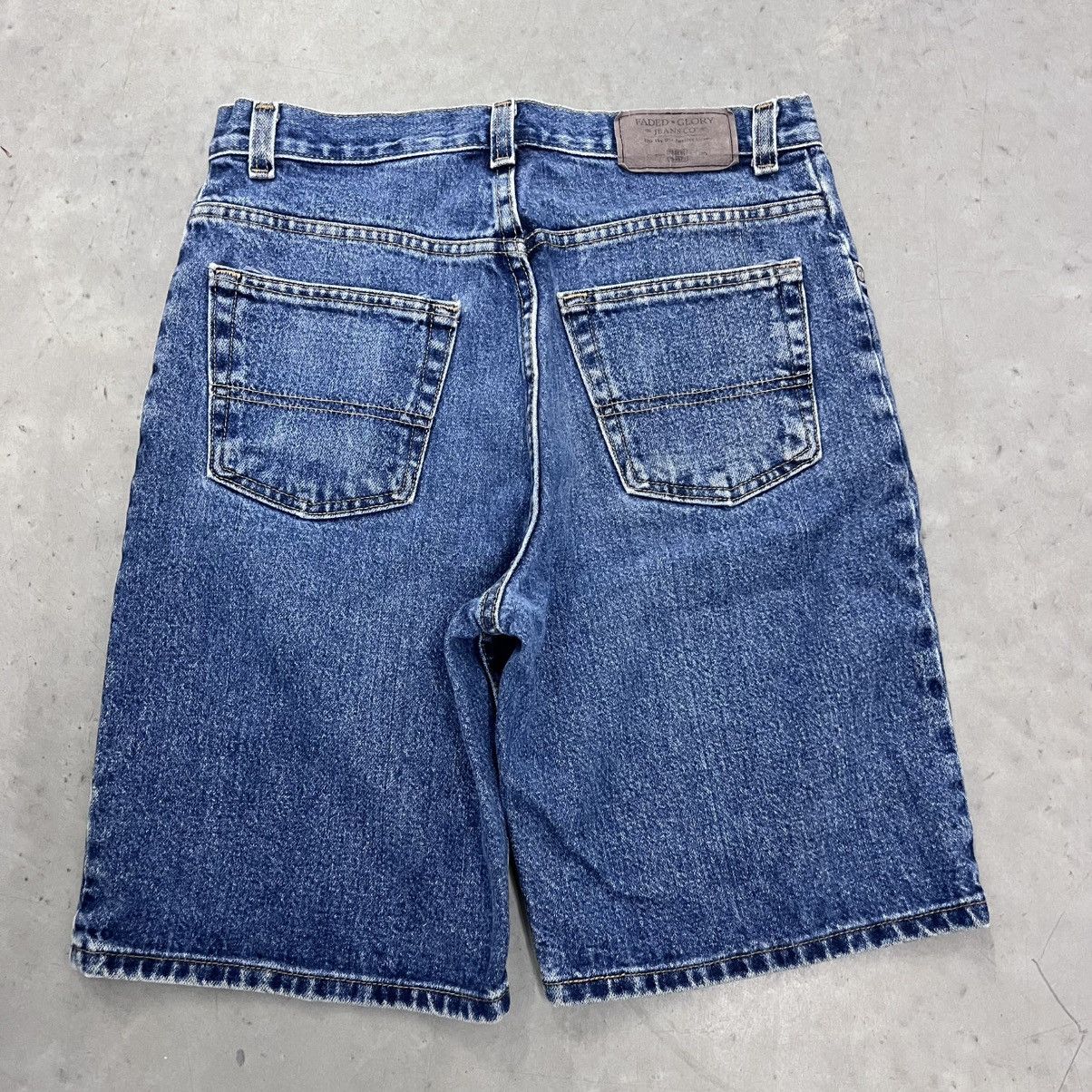 Faded Glory × Vintage Vintage Y2K Faded Glory Blue Denim Jeans jorts shorts 32 Size US 32 / EU 48 - 1 Thumbnail