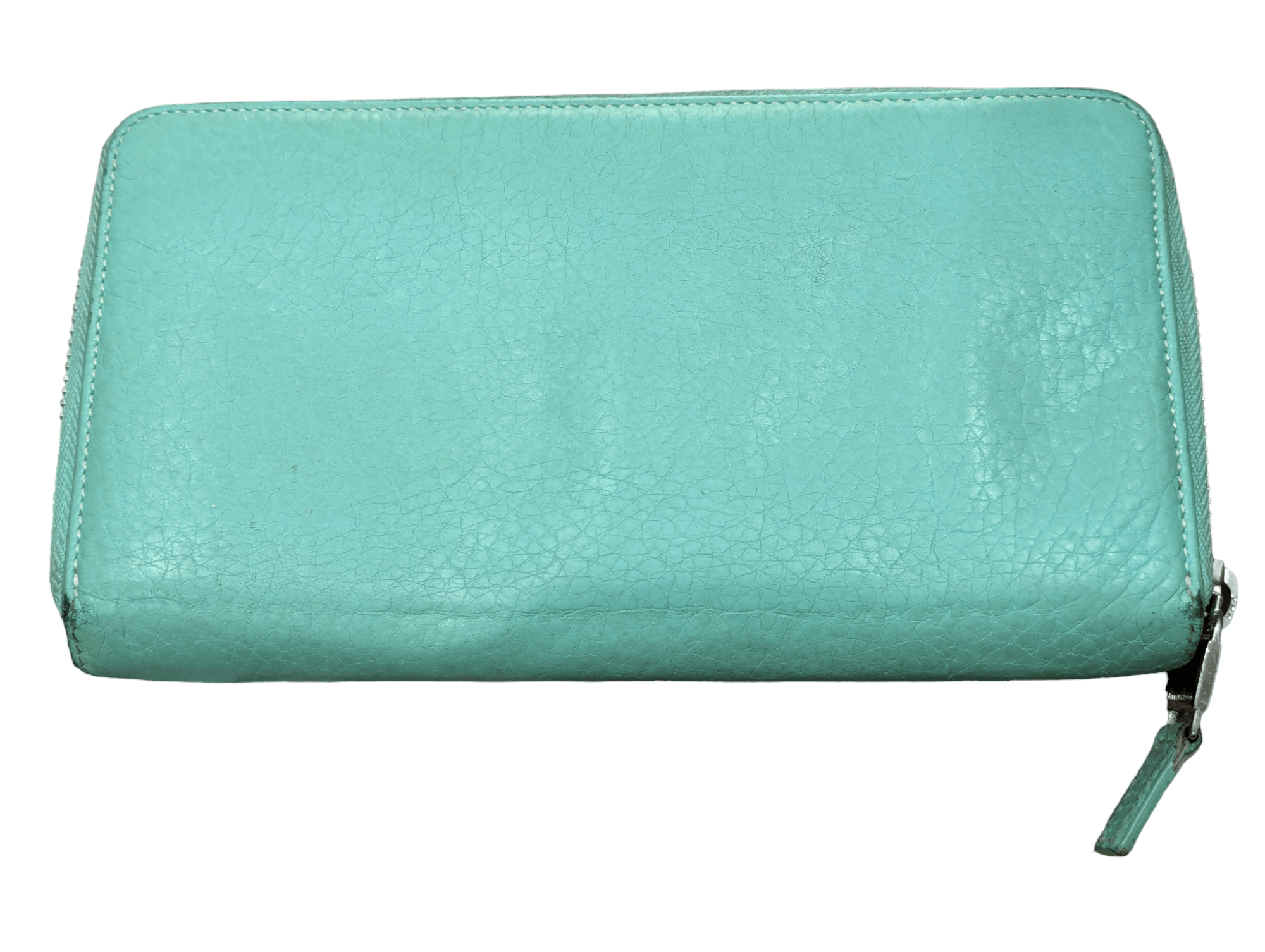 Tiffany & Co. Tiffany & Co Round Zipper Wallet Purse Size ONE SIZE - 2 Thumbnail