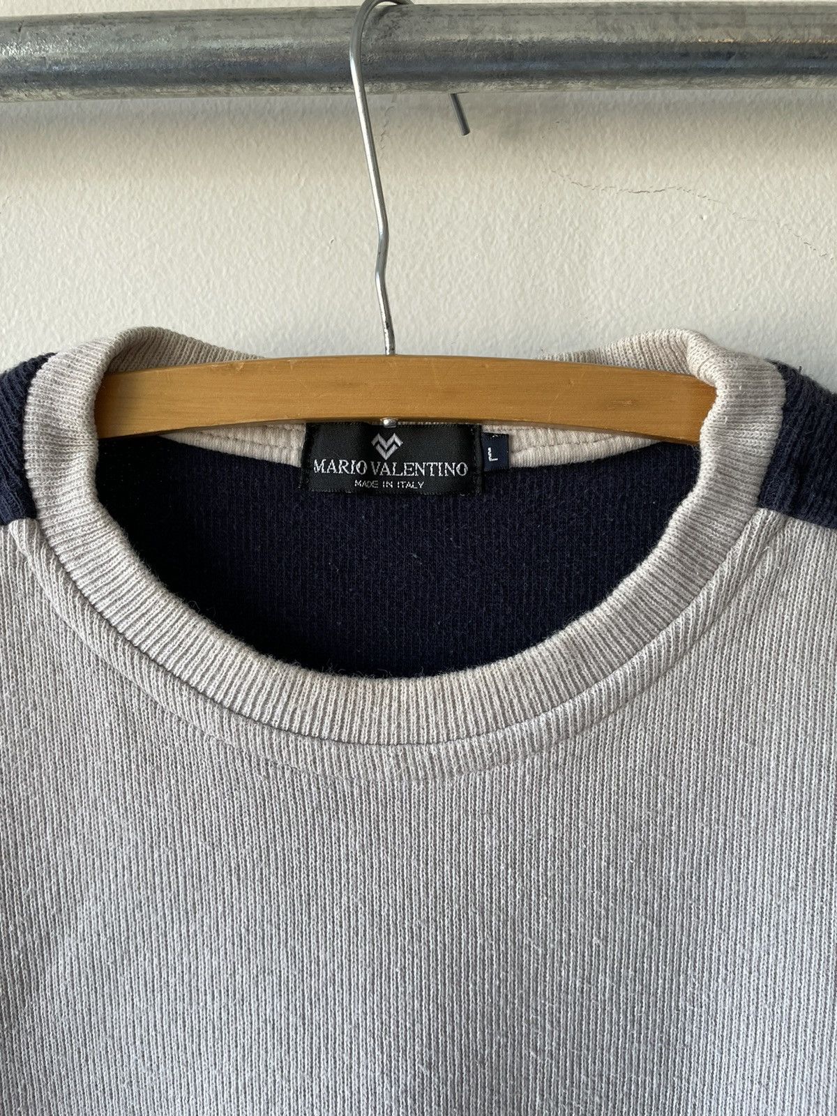 Valentino 90s Mario Valentino Vintage Long Sleeve Size US L / EU 52-54 / 3 - 3 Thumbnail