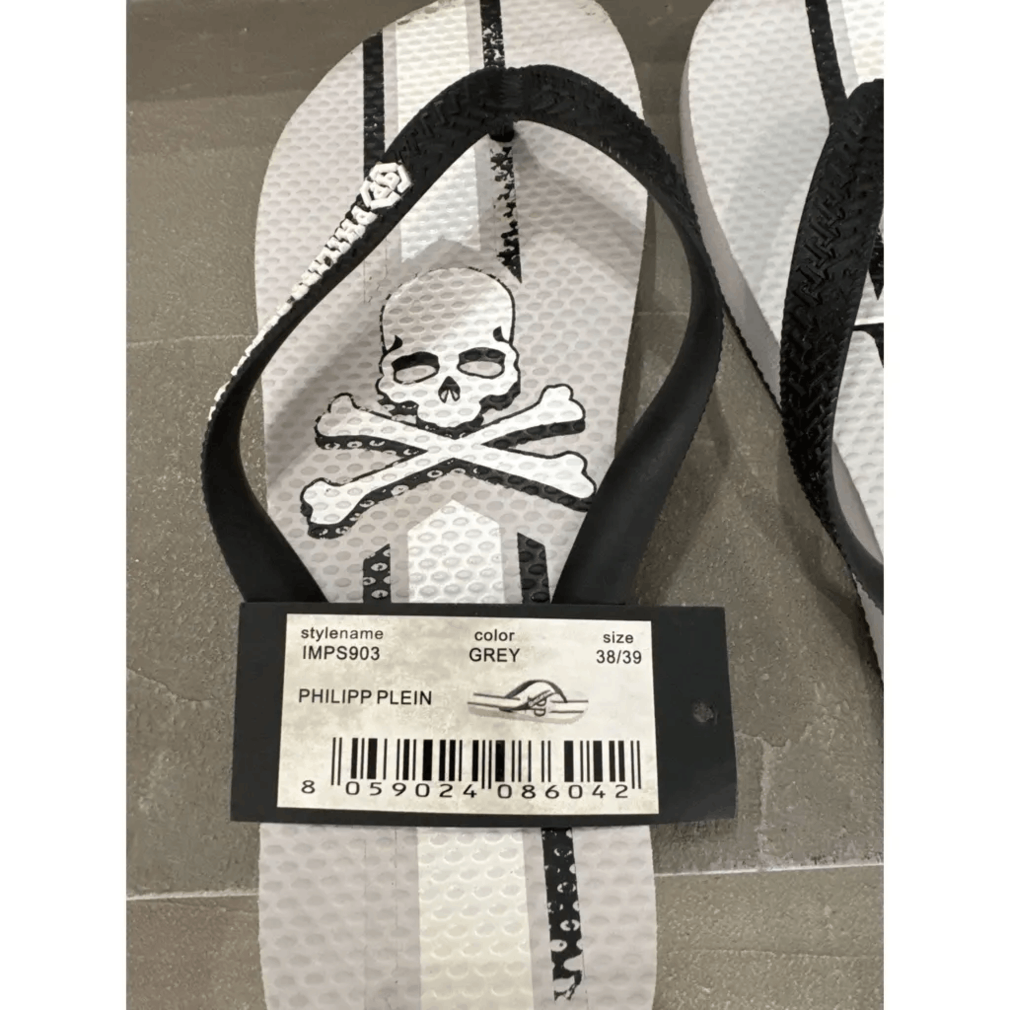 Philipp Plein Philipp Plein Skull Flip Flops Size US 7 / IT 37 - 3 Thumbnail