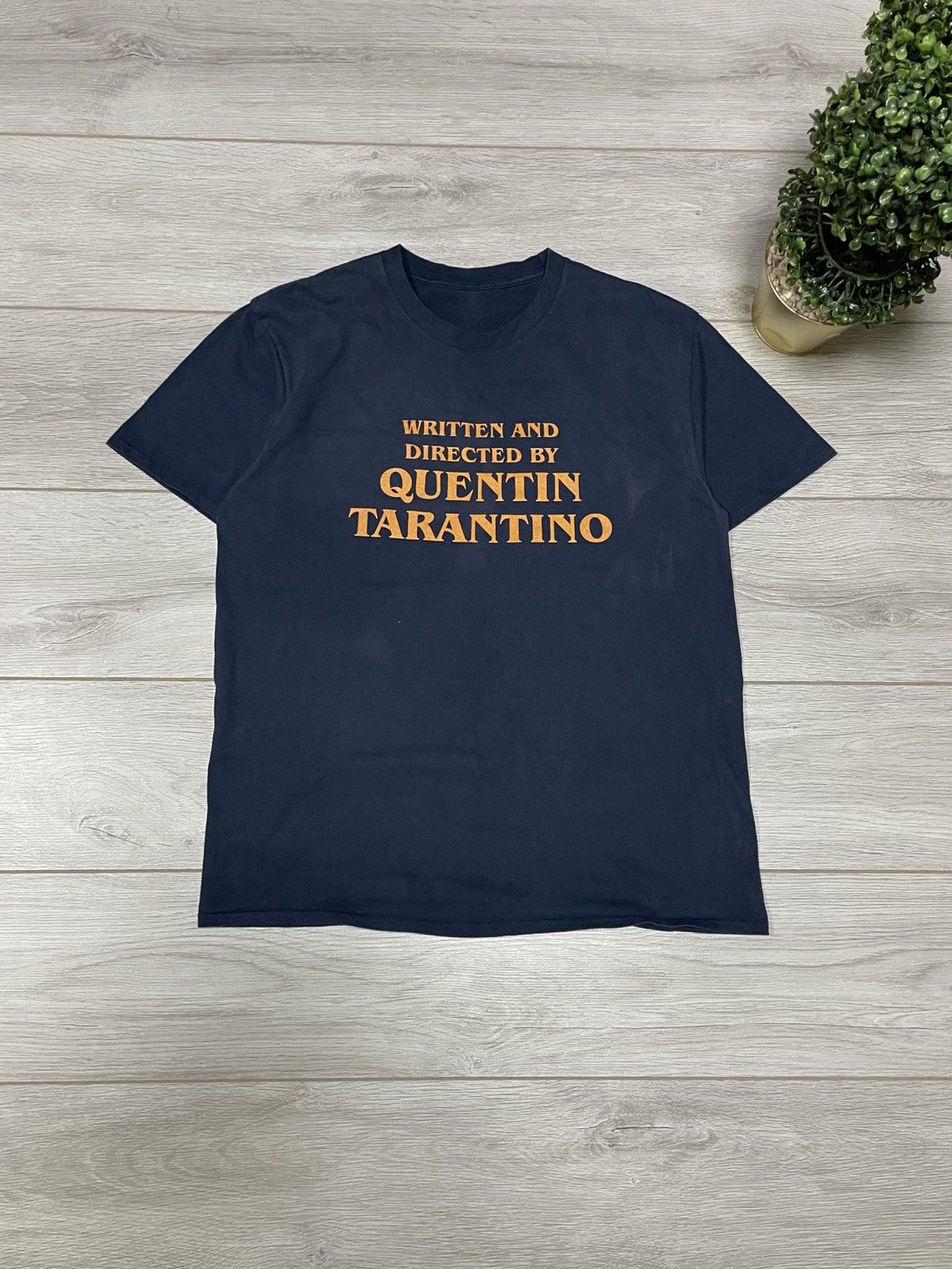 Vintage Quentin Tarantino vintage tee shirt “Written and directed” Size US L / EU 52-54 / 3 - 1 Thumbnail