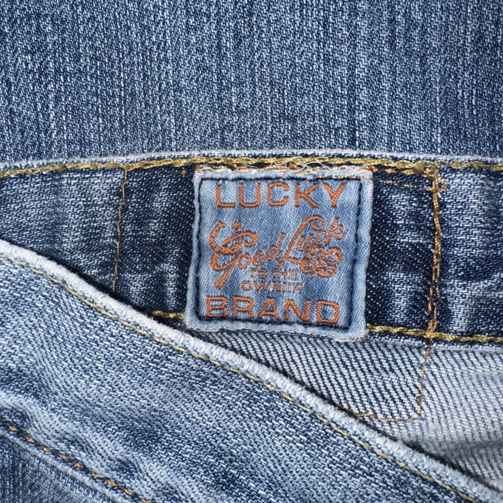 Lucky Brand × Vintage Vintage Lucky Brand By Gene Montesano Denim Jeans 34x32 Size US 34 / EU 50 - 7 Thumbnail