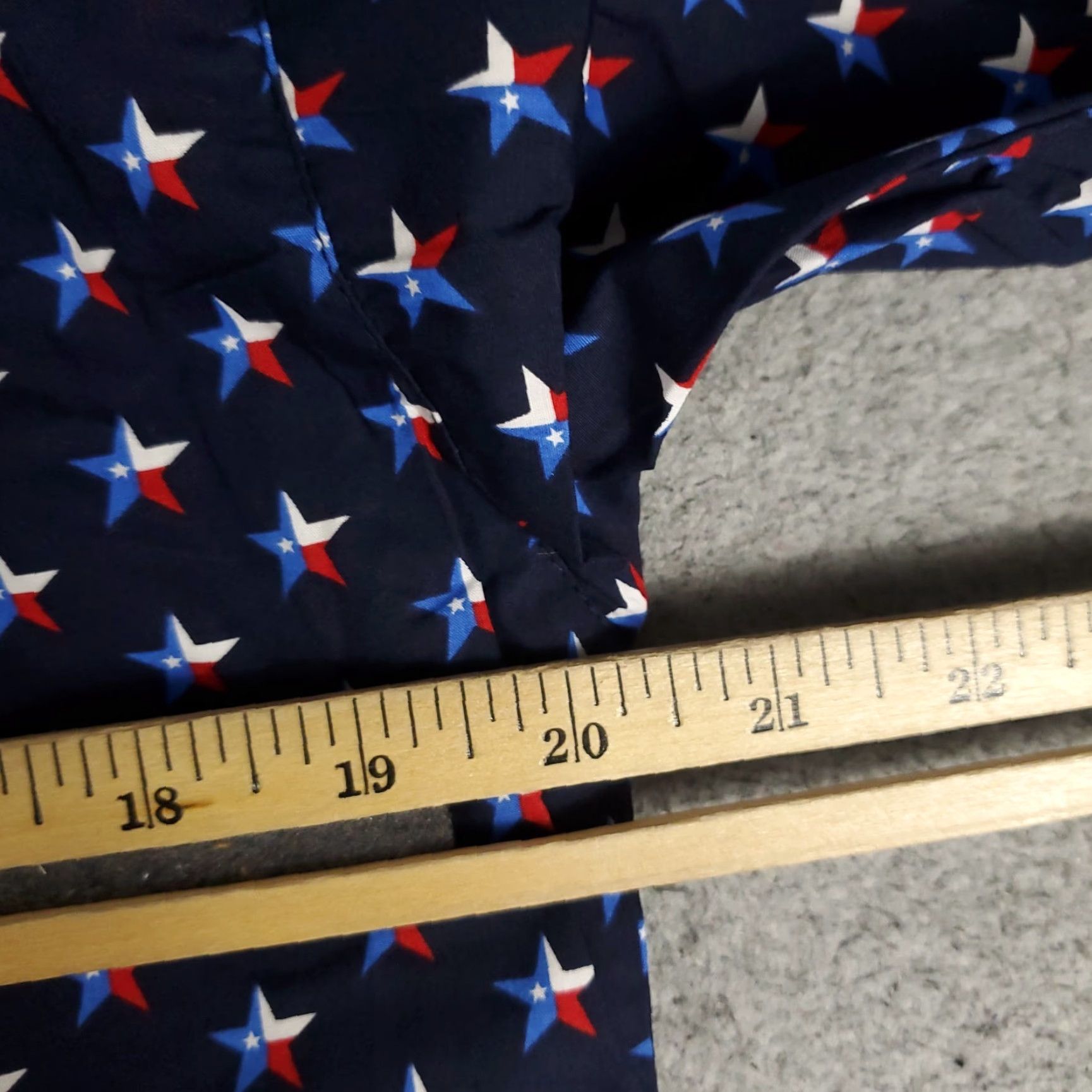 Ariat Ariat Shirt Mens XS Blue Western Pearl Snap Button Long Sleeve Star Print Officials? Size US XS / EU 42 / 0 - 5 Thumbnail