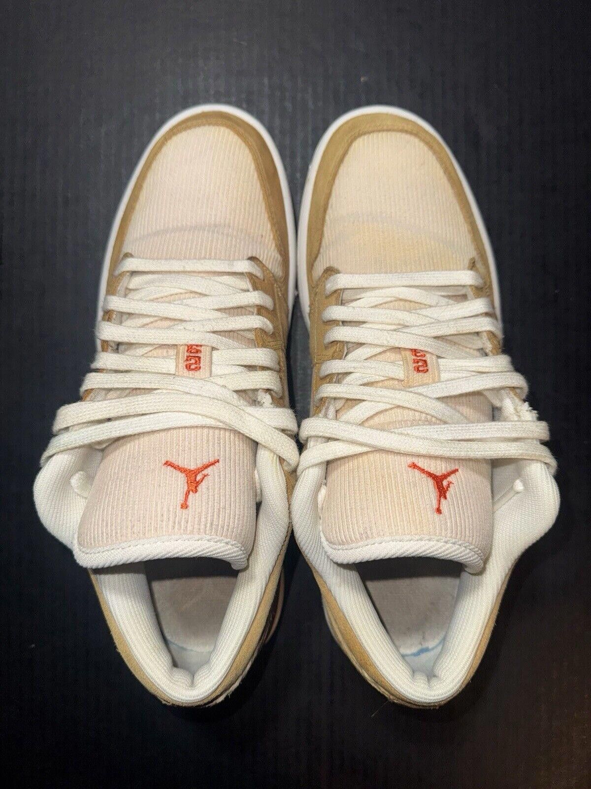 Jordan Brand Nike Air Jordan 1 Low SE Twine DH7820-700 Men's 10.5 WMNs 12 Size US 12 / EU 45 - 8 Thumbnail