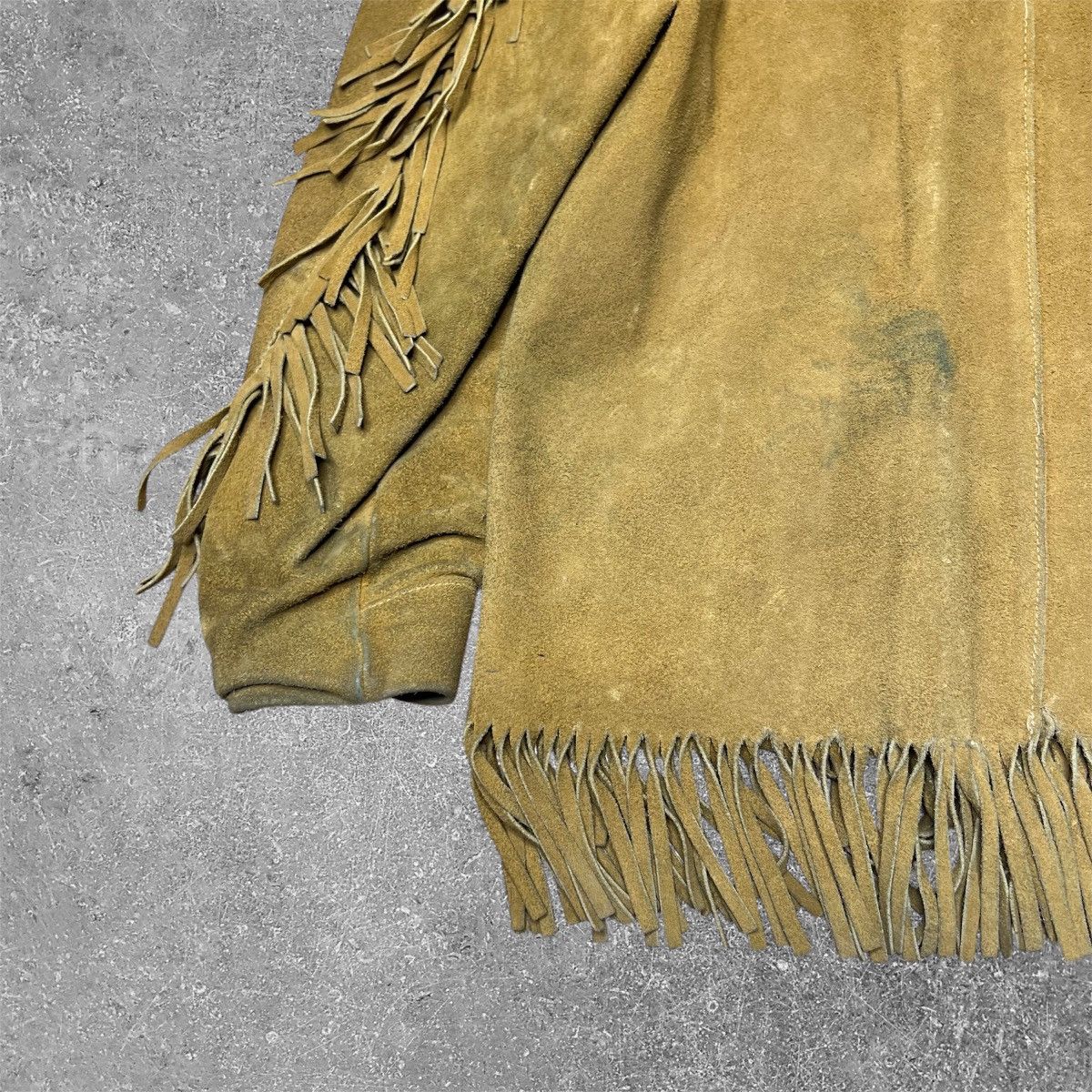 Vintage Vintage 50s 60s Joo Kay Western Fringe Hippie Leather Jacket Size M / US 6-8 / IT 42-44 - 9 Thumbnail
