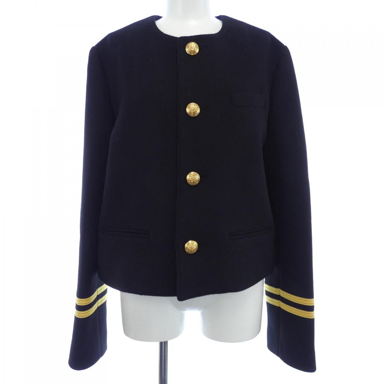 Celine Celine SPENCER CAPTAIN JACKET Cashmere Jacket Others Outerwear 2V75F6700 DUTY FREE for USA